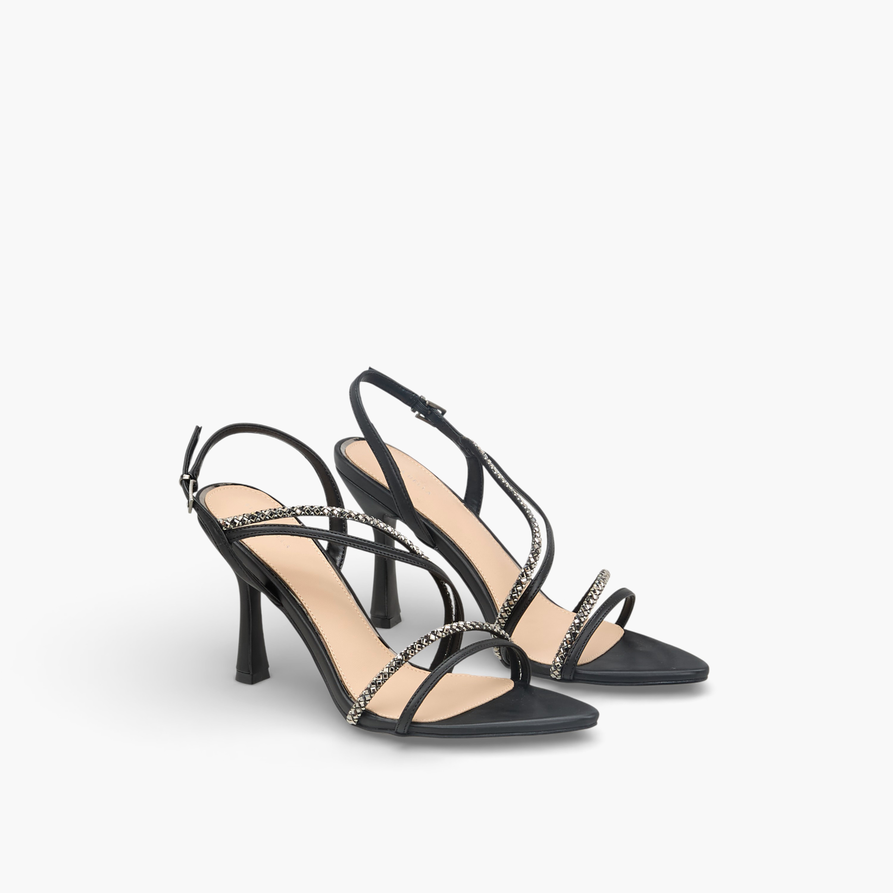 صندل بكعب ستيليتو مزيّن للنساء من فلورا بيلا-women-shoes-sandals-heeled-image-1