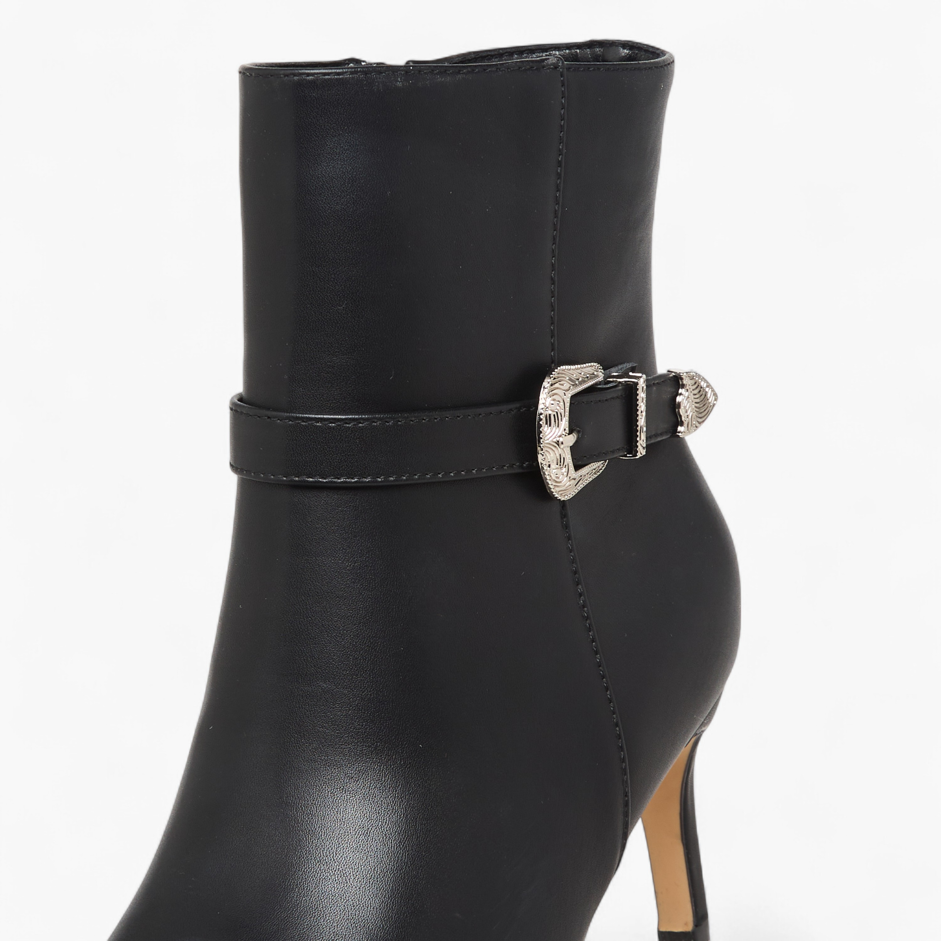 Flora Bella Women Buckle Detail Ankle Boots-women-shoes-boots-image-5