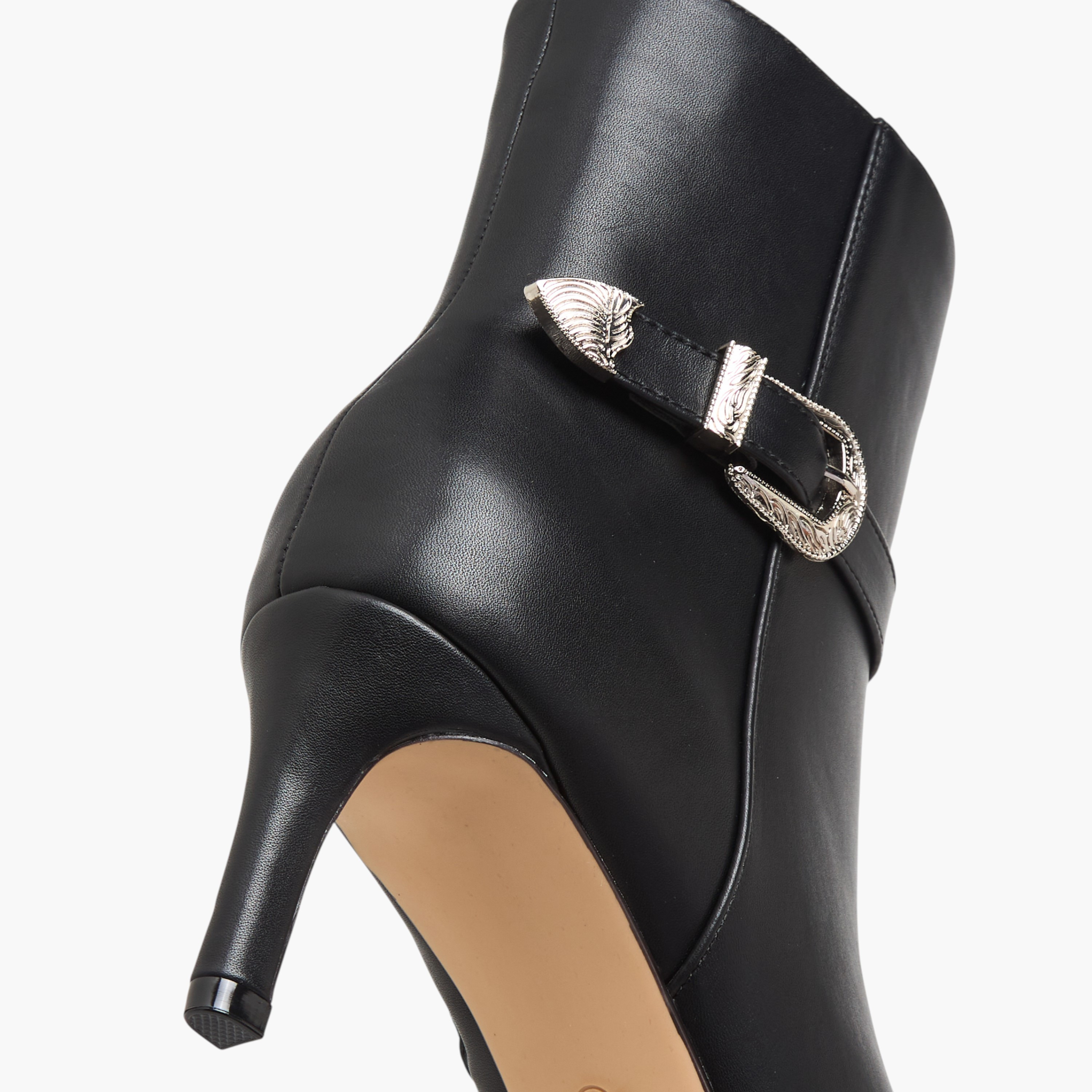 Flora Bella Women Buckle Detail Ankle Boots-women-shoes-boots-image-6
