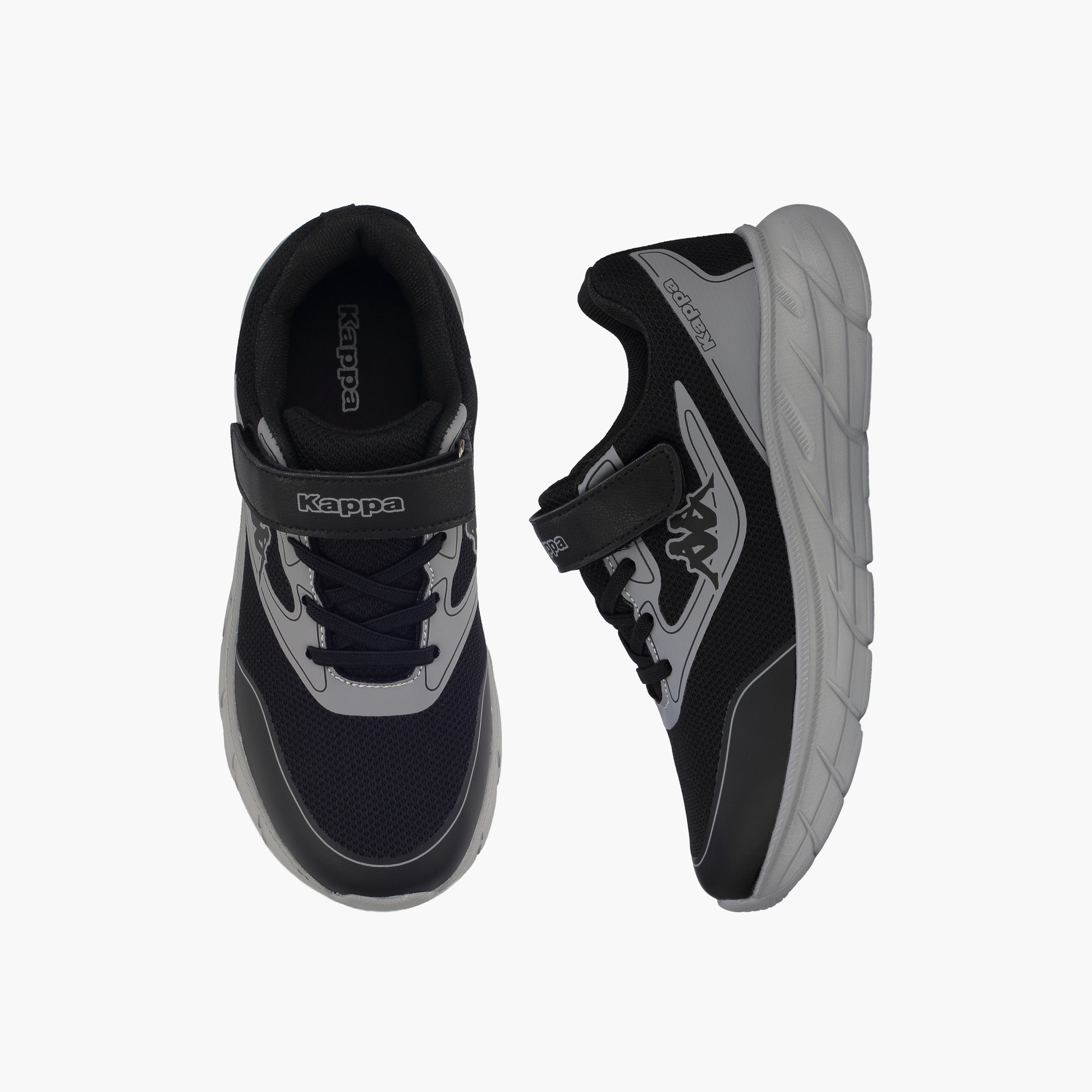 Kappa Boys Hook & Loop Sports Shoes-boys-shoes-sports-image-1