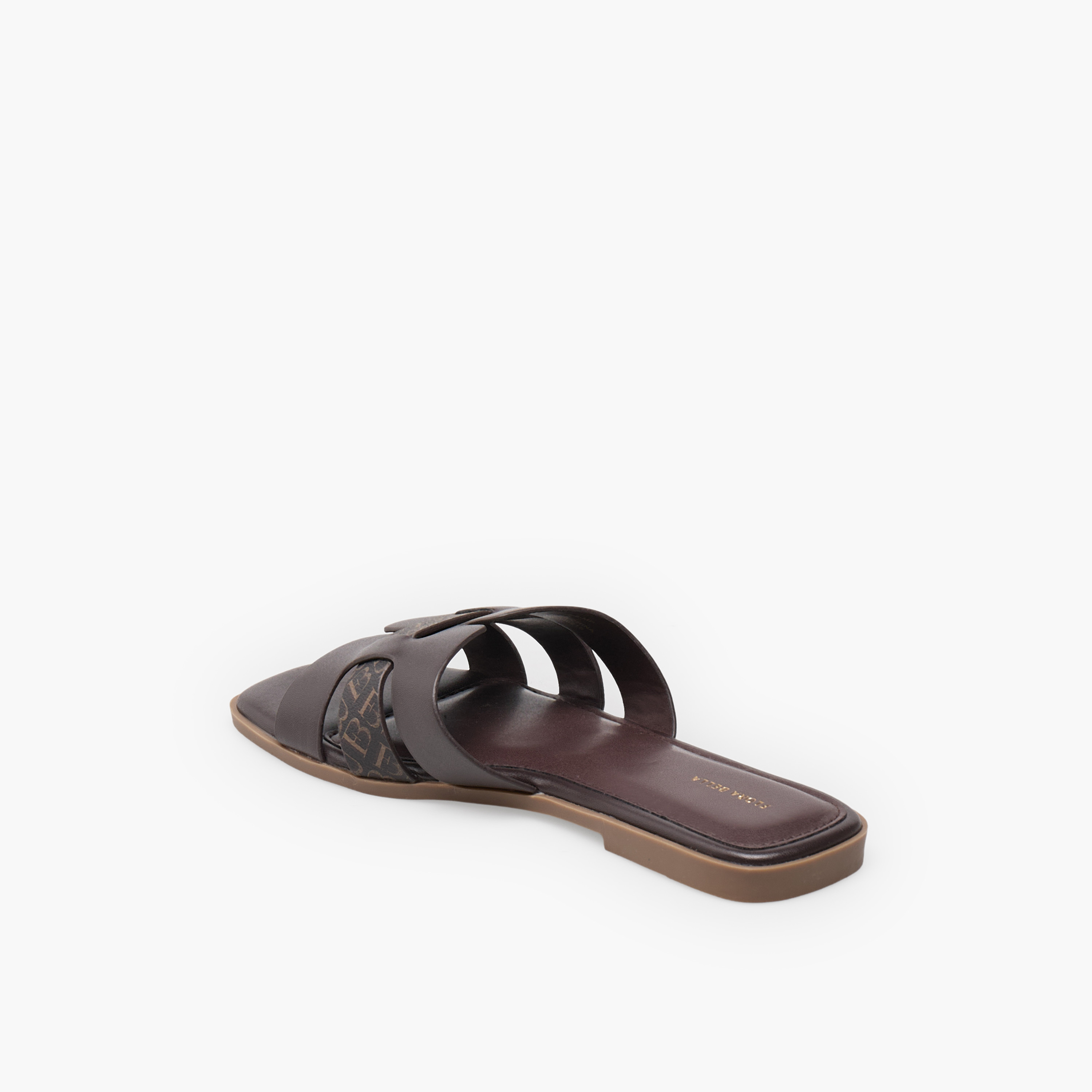 صندل نسائي بنقشة مونوغرام من فلورا بيلا-women-shoes-flats-sandals-image-5