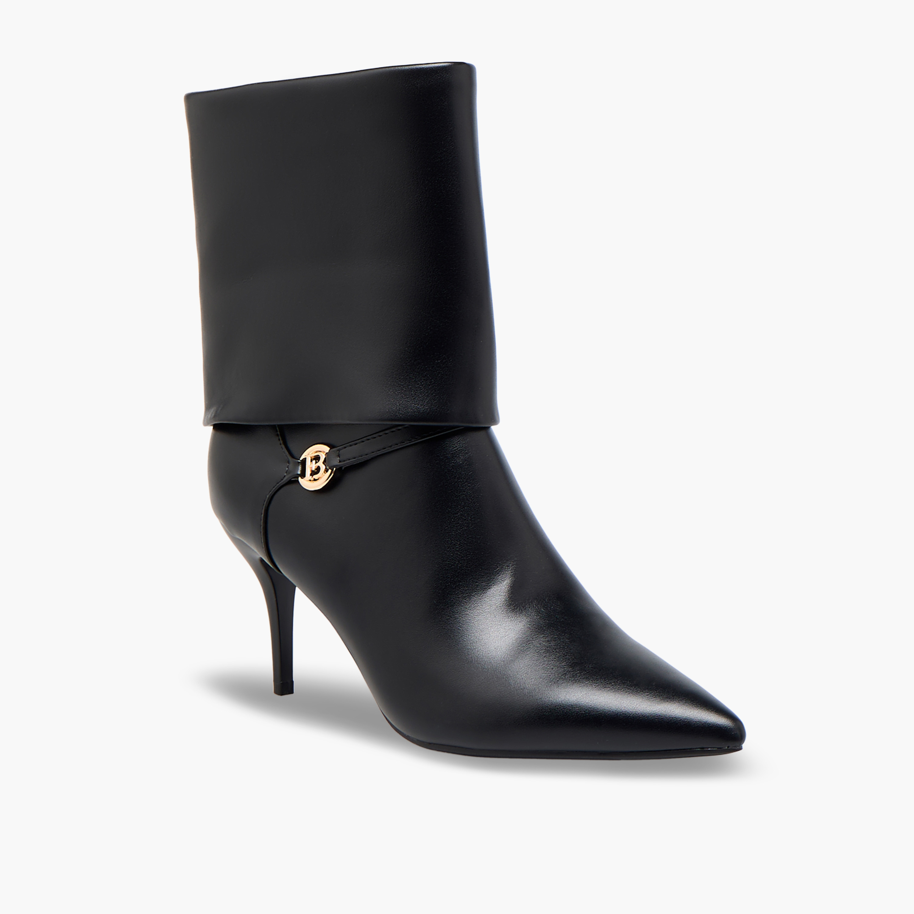 Flora Bella Women Foldover Stiletto Heel Ankle Boots-women-shoes-boots-image-2