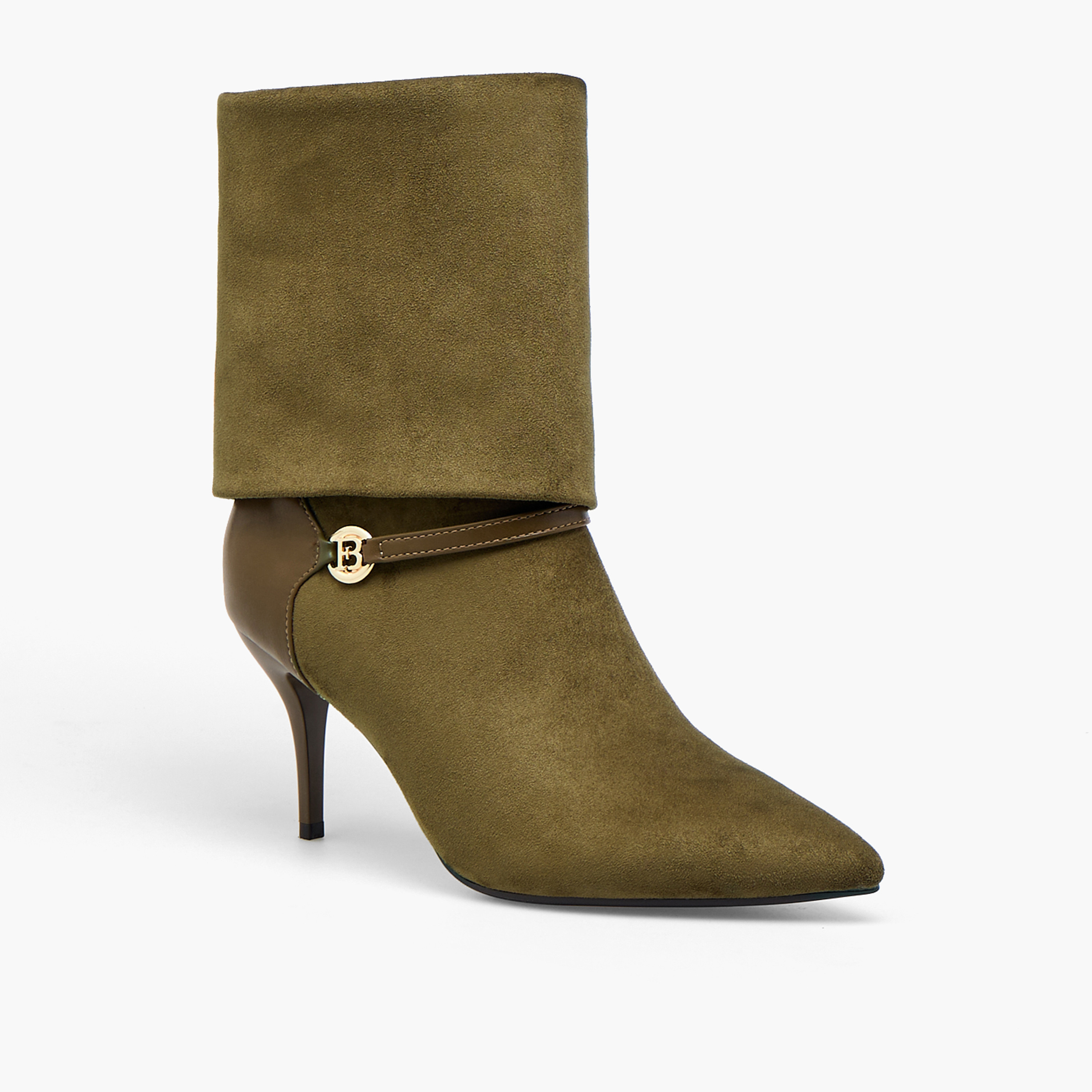 Flora Bella Women Foldover Stiletto Heel Ankle Boots-women-shoes-boots-image-2