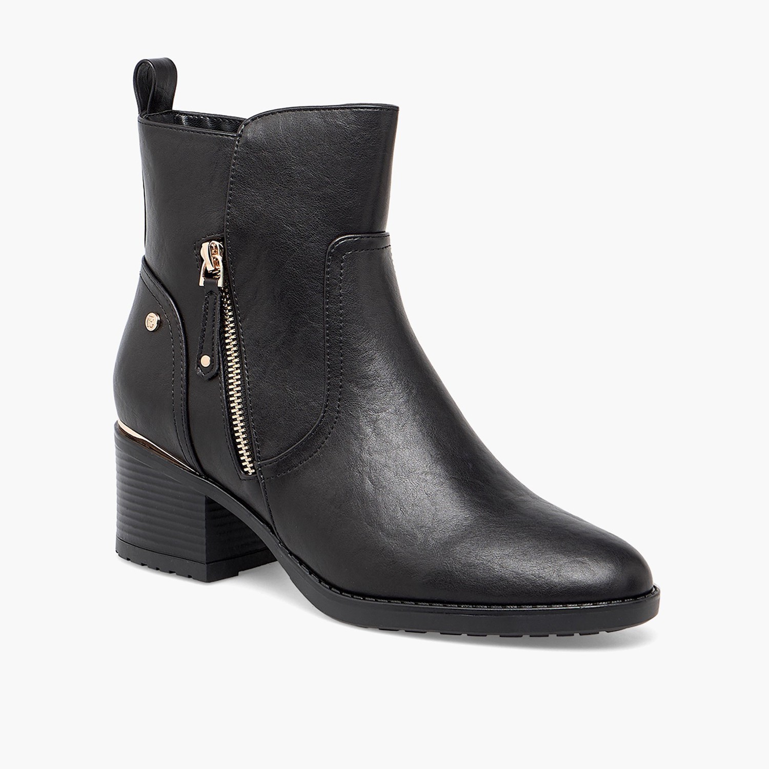 حذاء للنساء بطول الكاحل وكعب عريض من فلورا بيلا-women-shoes-boots-image-2