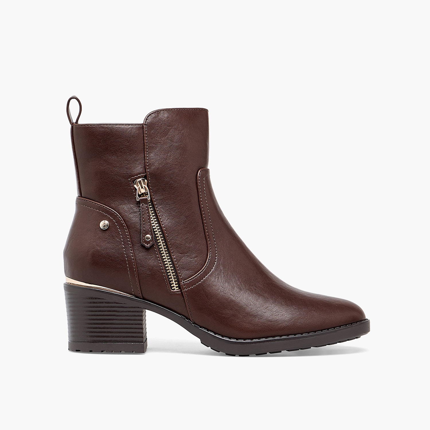 حذاء للنساء بطول الكاحل وكعب عريض من فلورا بيلا-women-shoes-boots-image-3