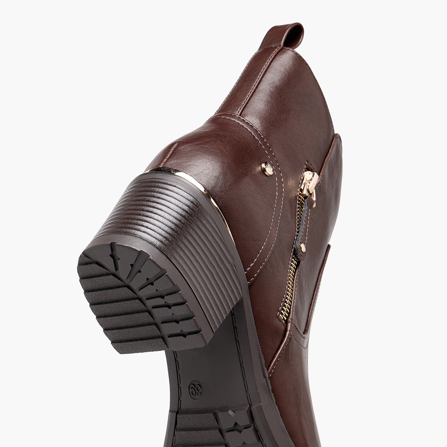 حذاء للنساء بطول الكاحل وكعب عريض من فلورا بيلا-women-shoes-boots-image-5