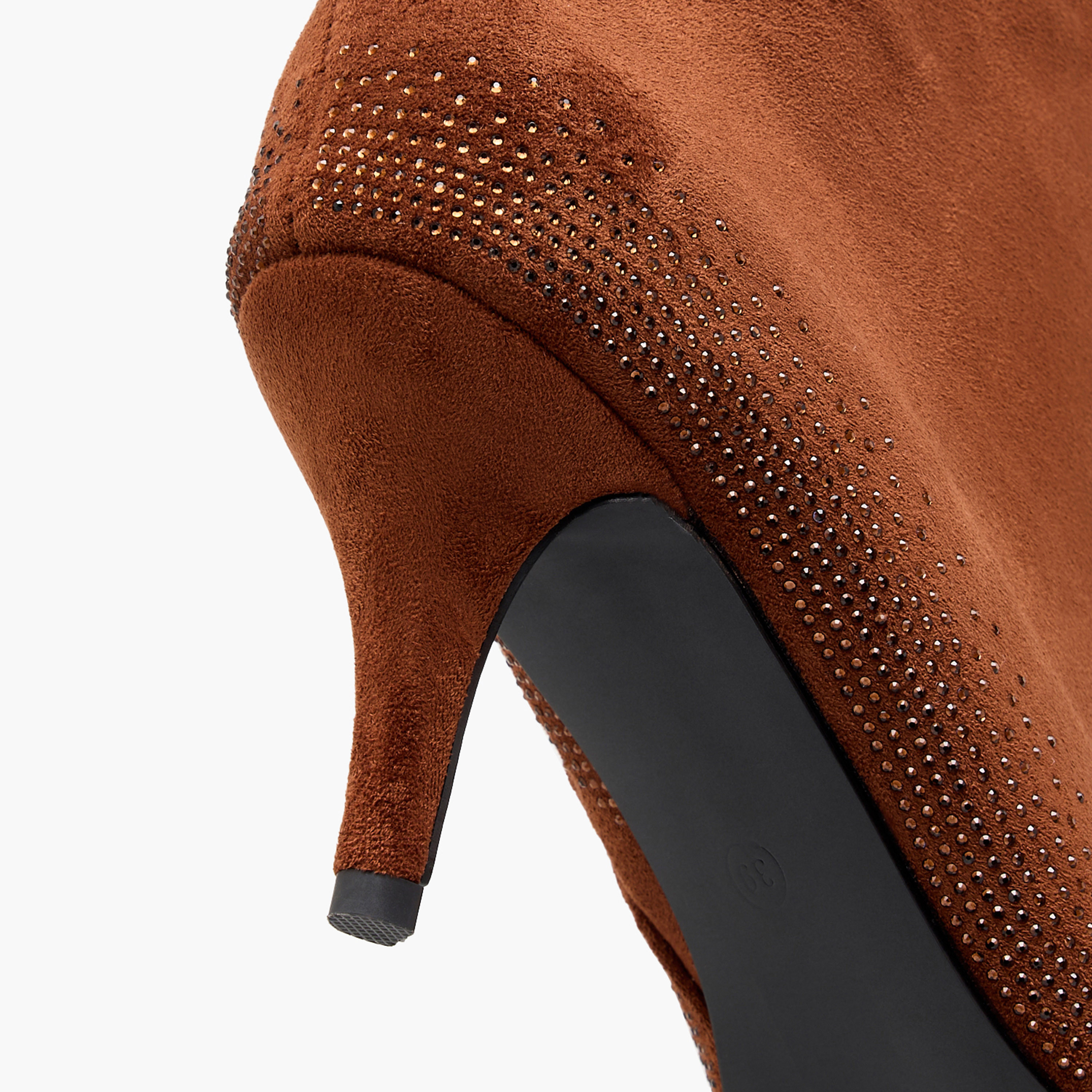 Flora Bella Women Embellished Pointed Toe Ankle Boots-women-shoes-boots-image-5