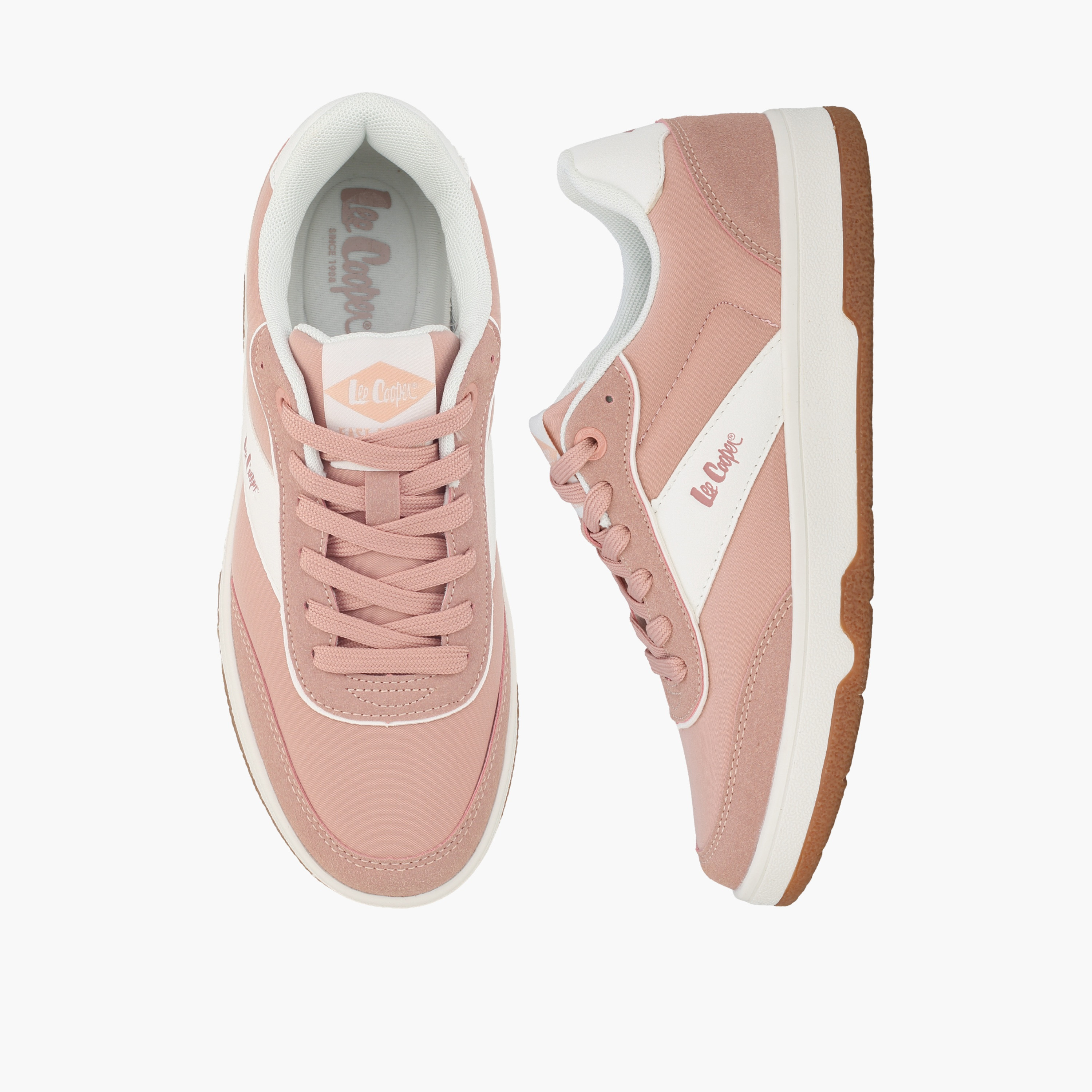 Lee Cooper Women Colourblock Lace-Up Ankle Sneakers-women-shoes-sneakers-image-1