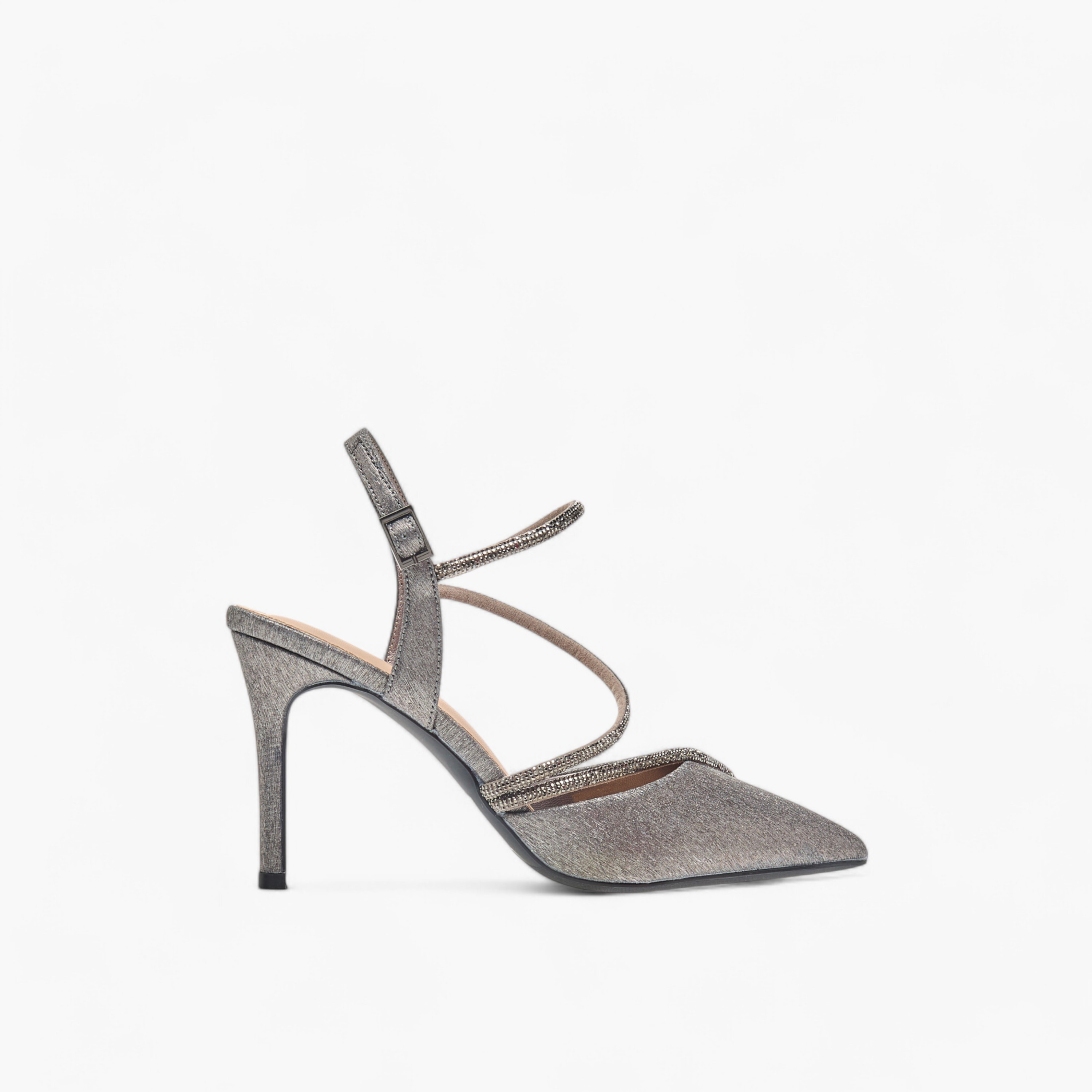 Flora Bella Embellished Pointed Stiletto Shoes with Buckle Closure-women-shoes-heels-image-3