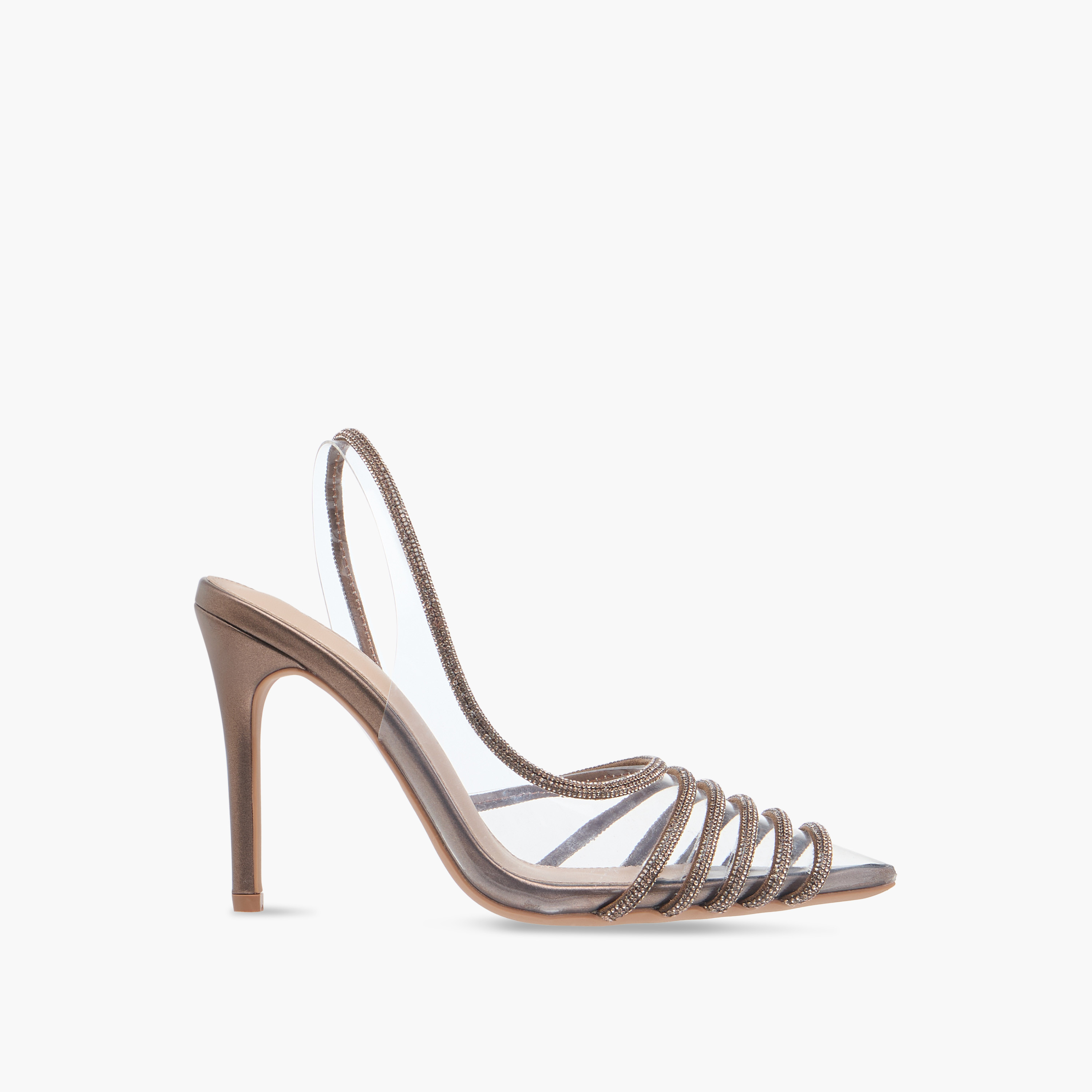 حذاء مزيّن بكعب ستيليتو وحزام خلفي ومقدمة مدببة من فلورا بيلا-women-shoes-heels-image-3