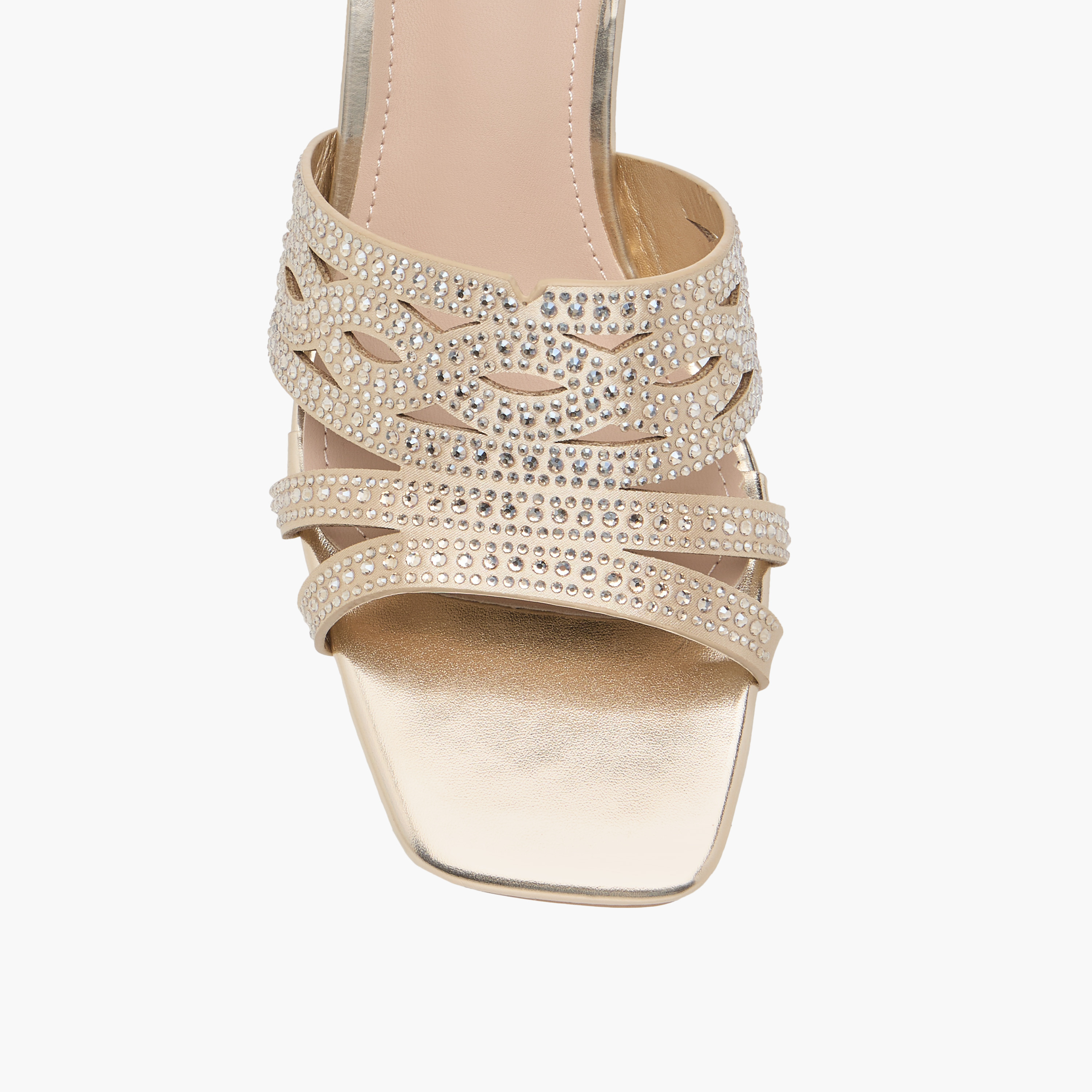 Flora Bella Embellished Slip-On Sandals with Flared Heels-women-shoes-sandals-heeled-image-4