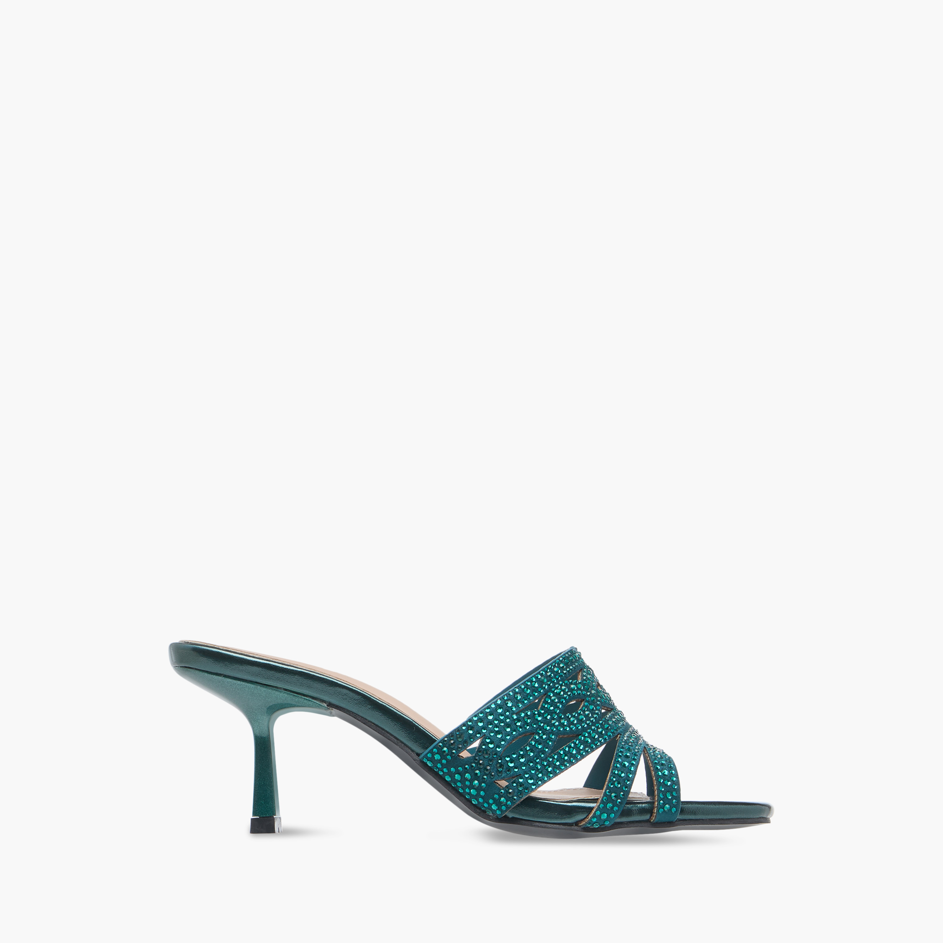 Flora Bella Embellished Slip-On Sandals with Flared Heels-women-shoes-sandals-heeled-image-3