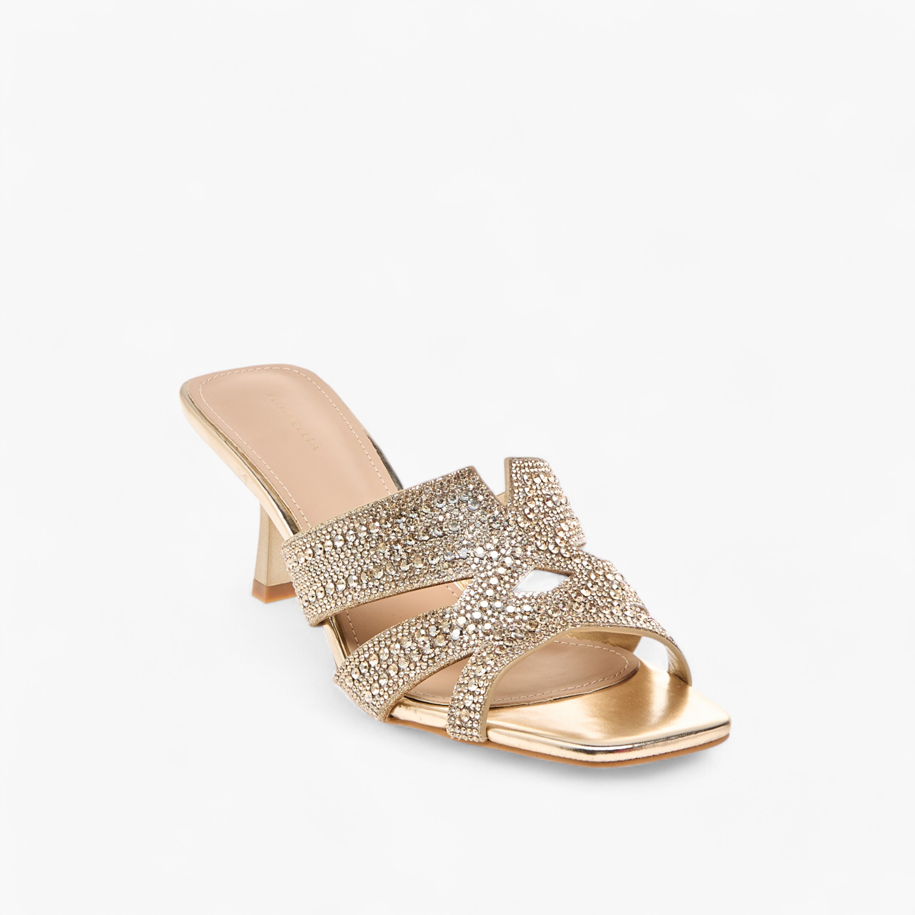 Flora Bella Embellished Slip-On Sandals with Flared Heels-women-shoes-sandals-heeled-image-2