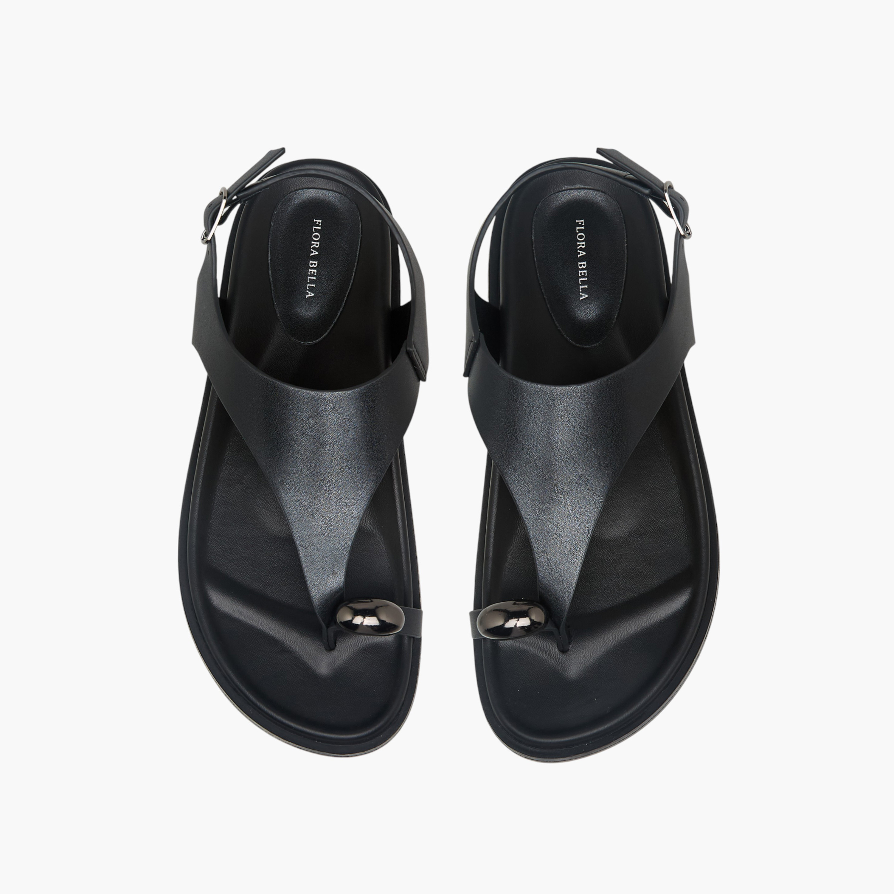 Flora Bella Women Toe Loop Detail Sandals-women-shoes-flats-sandals-image-1