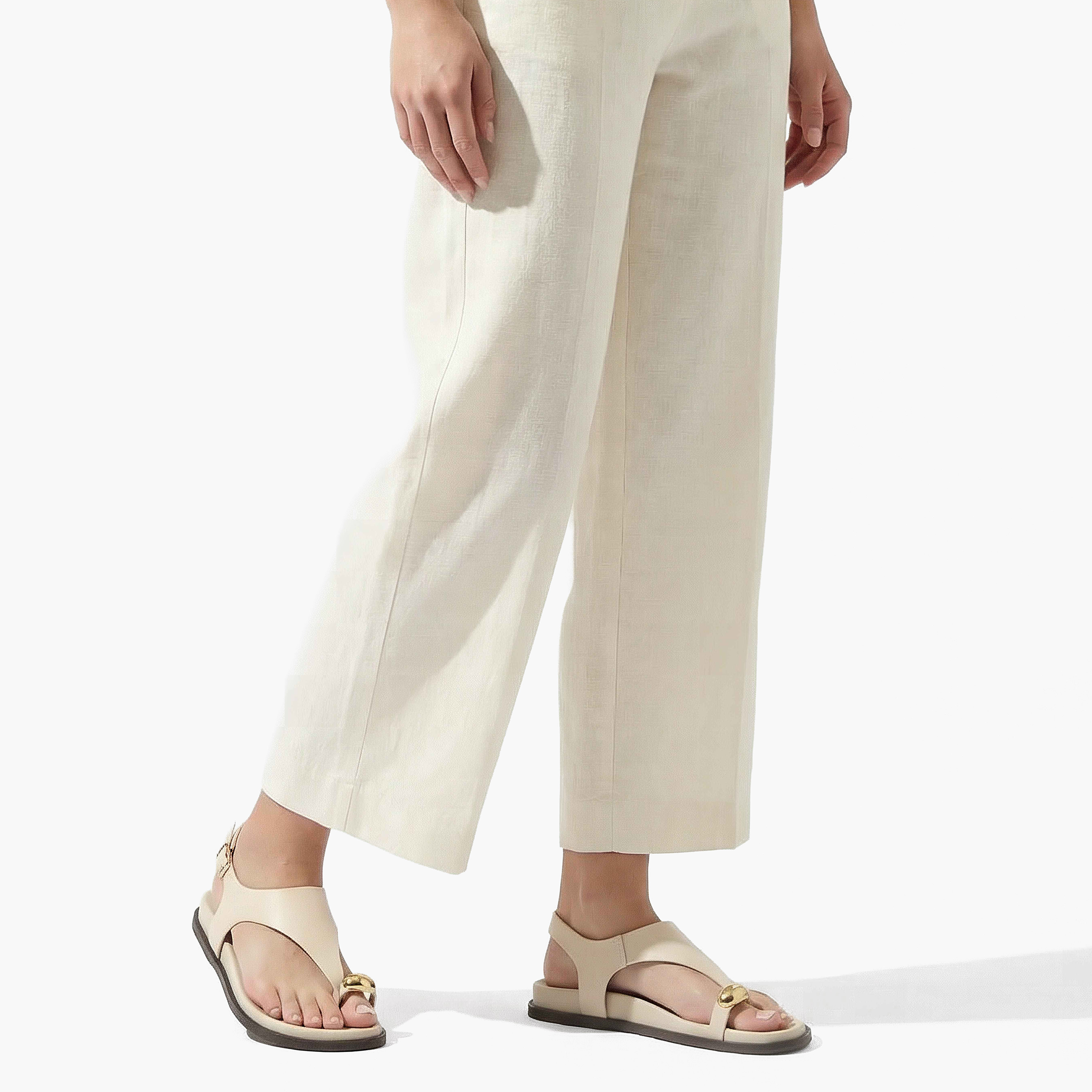 صندل بتفاصيل حلقة إصبع للنساء من فلورا بيلا-women-shoes-flats-sandals-image-2