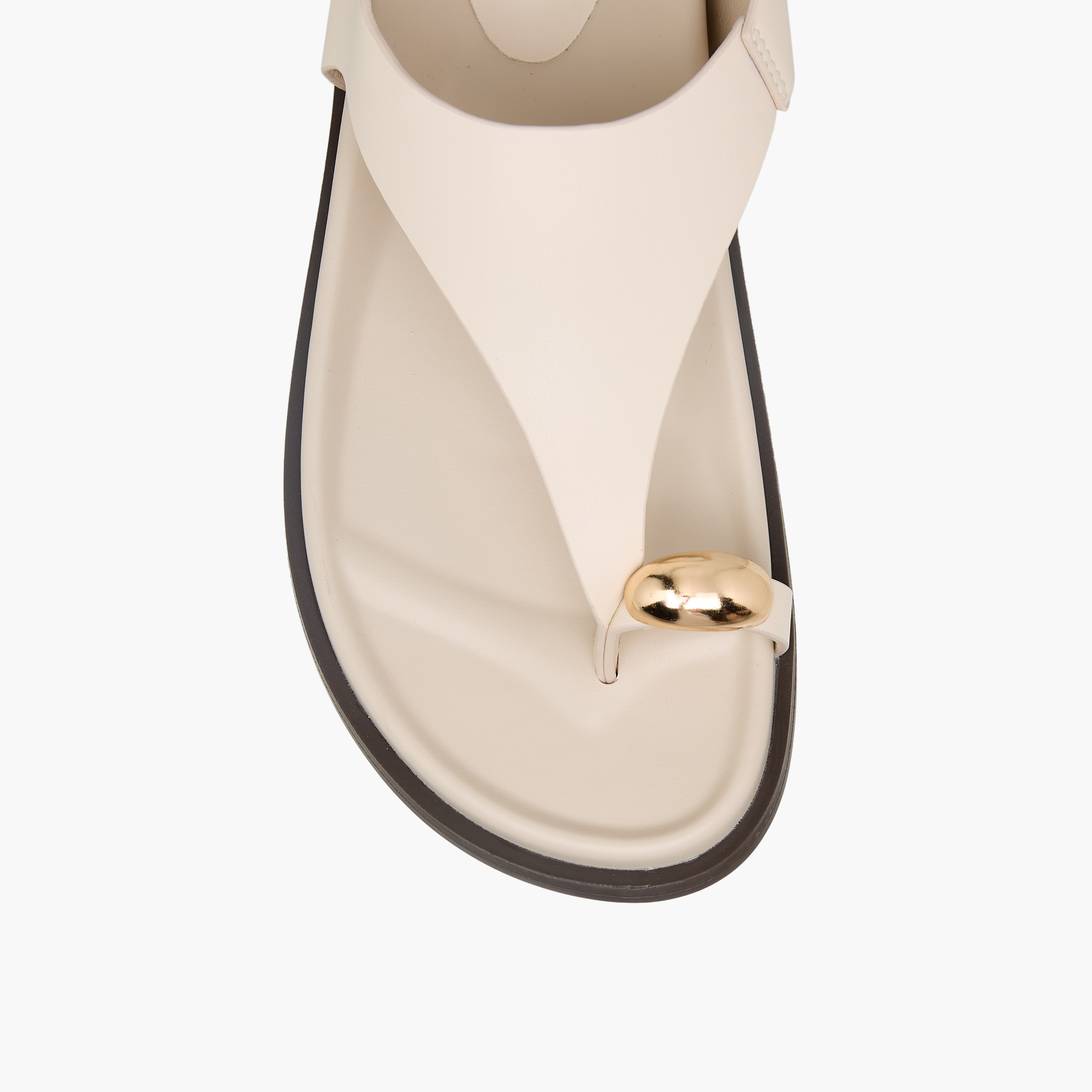 صندل بتفاصيل حلقة إصبع للنساء من فلورا بيلا-women-shoes-flats-sandals-image-4