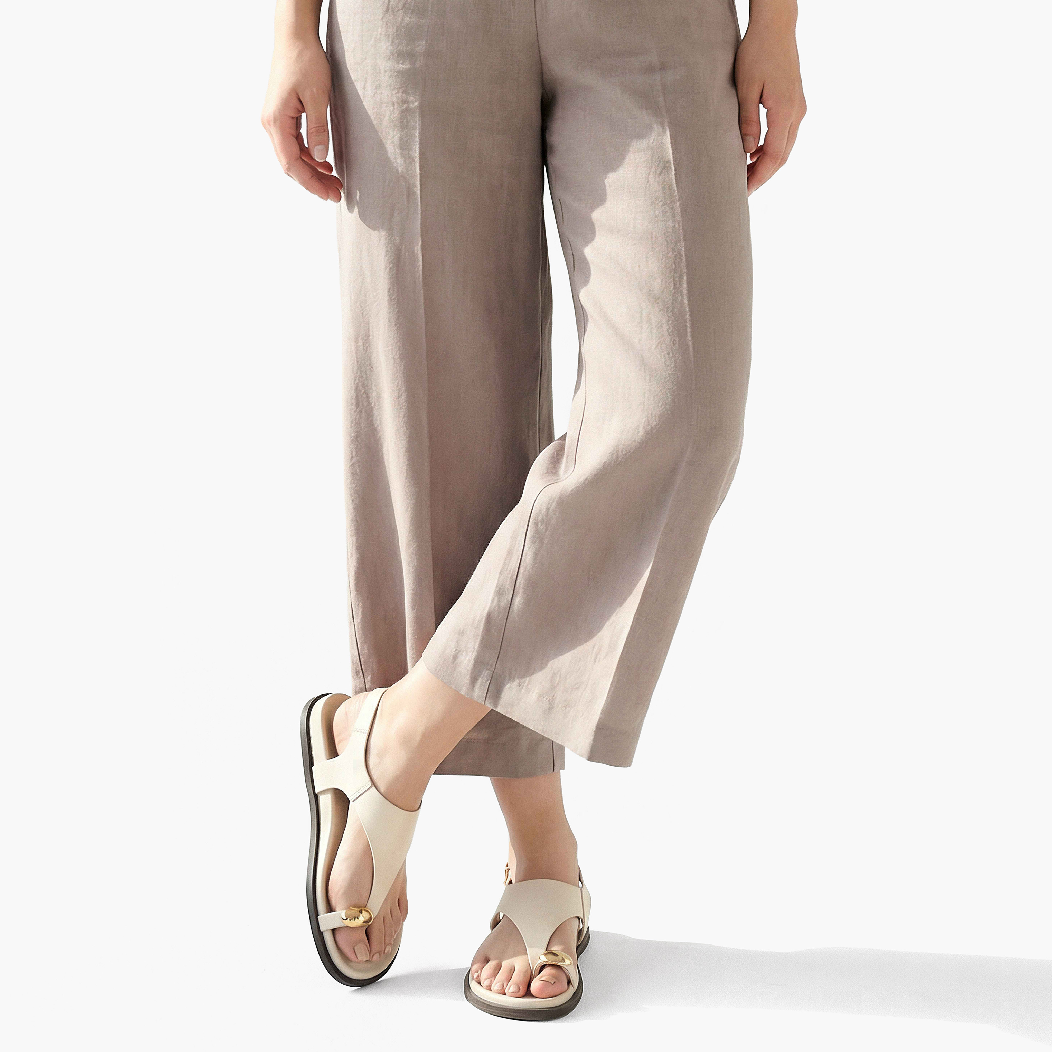 صندل بتفاصيل حلقة إصبع للنساء من فلورا بيلا-women-shoes-flats-sandals-image-5