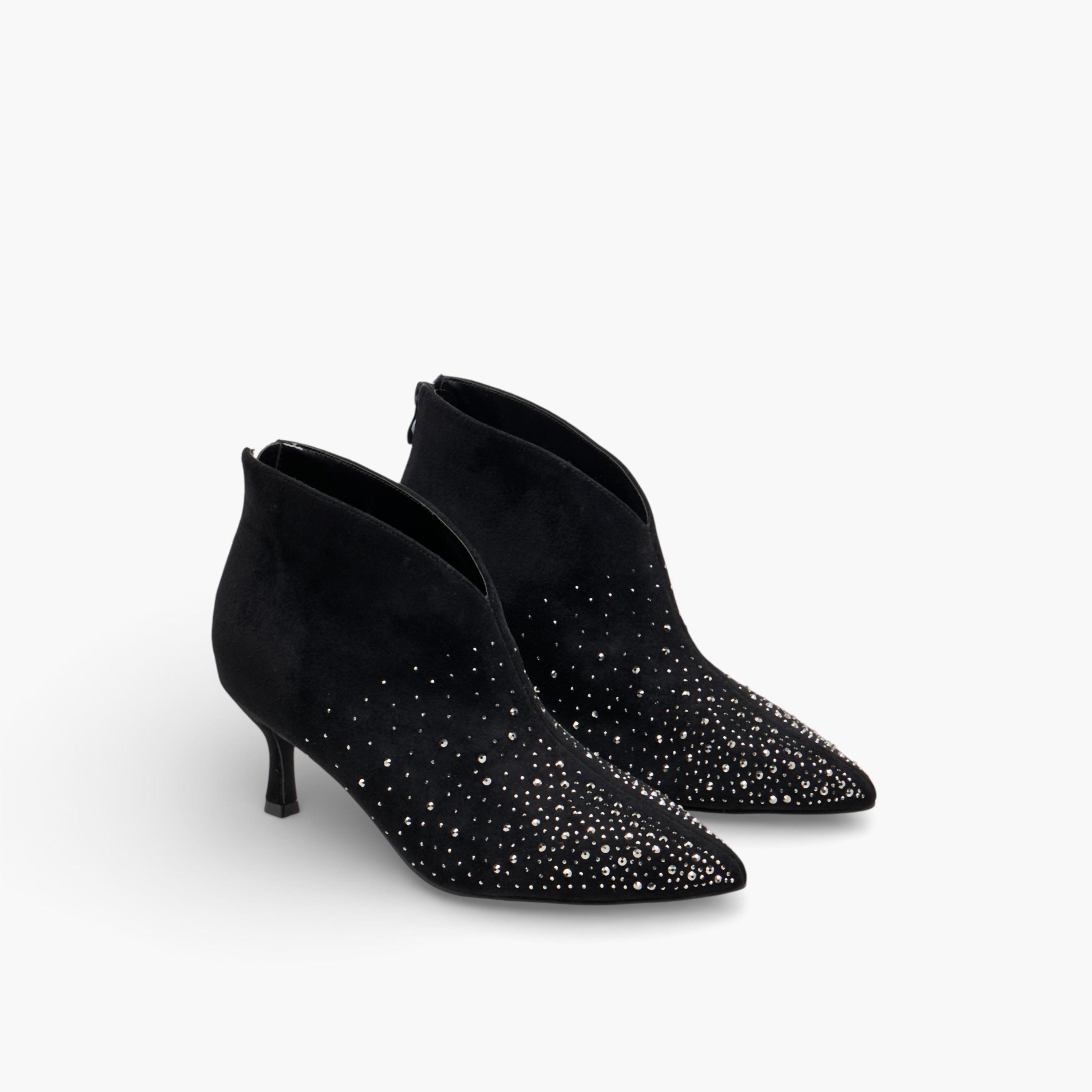 بوت للكاحل بكعب صغير للنساء من فلورا بيلا-women-shoes-boots-image-1