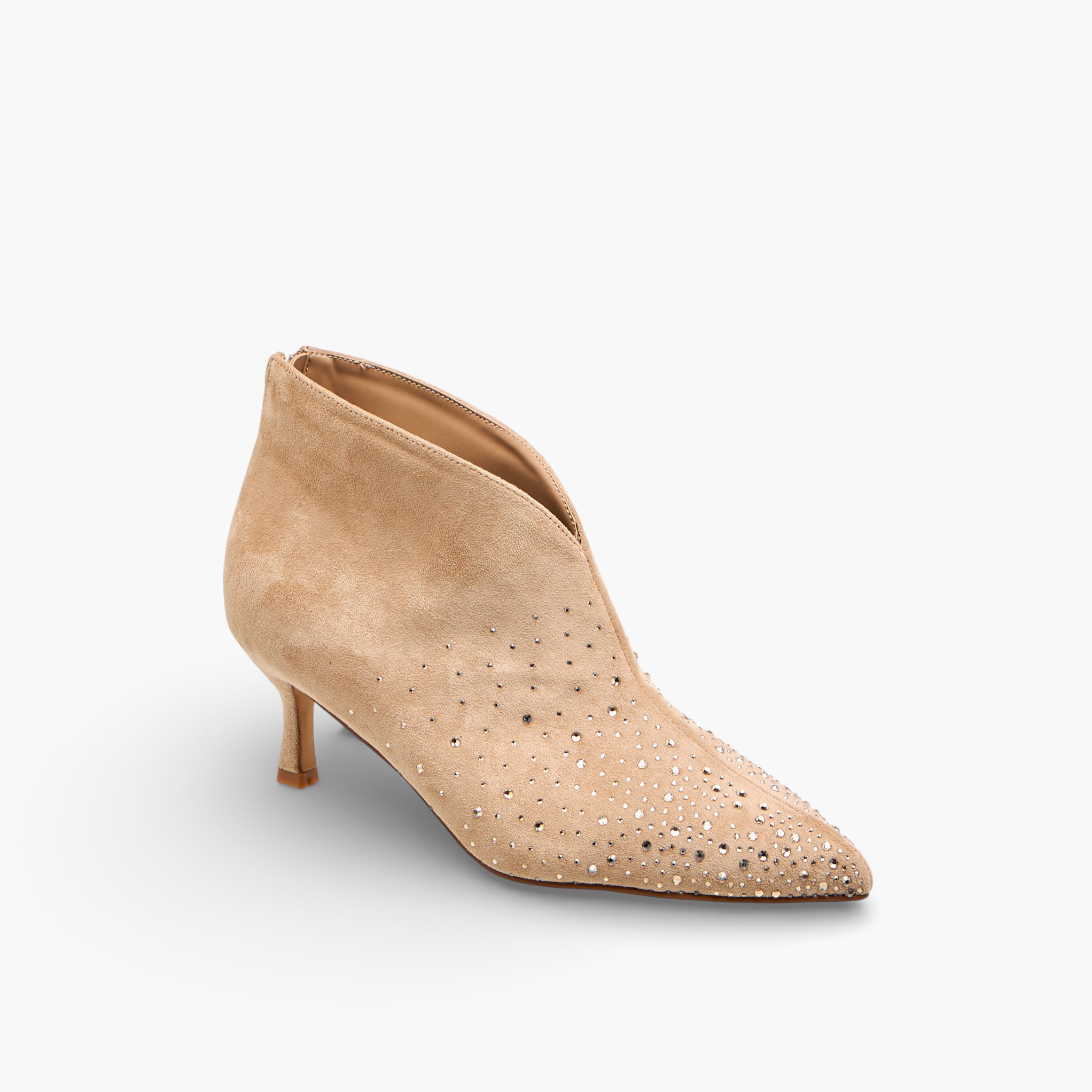 بوت للكاحل بكعب صغير للنساء من فلورا بيلا-women-shoes-boots-image-2