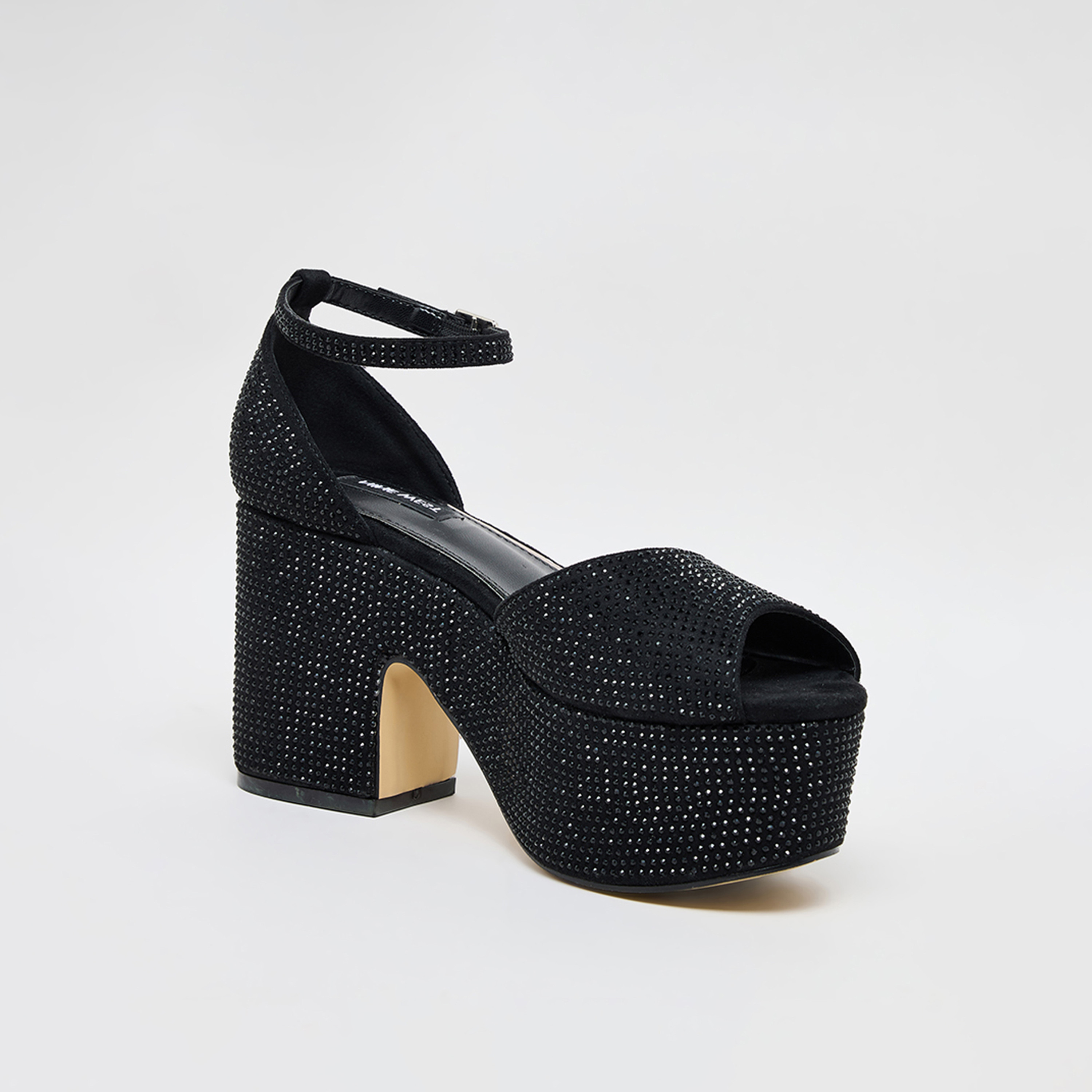 ناين ويست - حذاء نسائي بكعب عالٍ بإبزيم | SXH22057-09-women-shoes-sandals-heeled-image-1