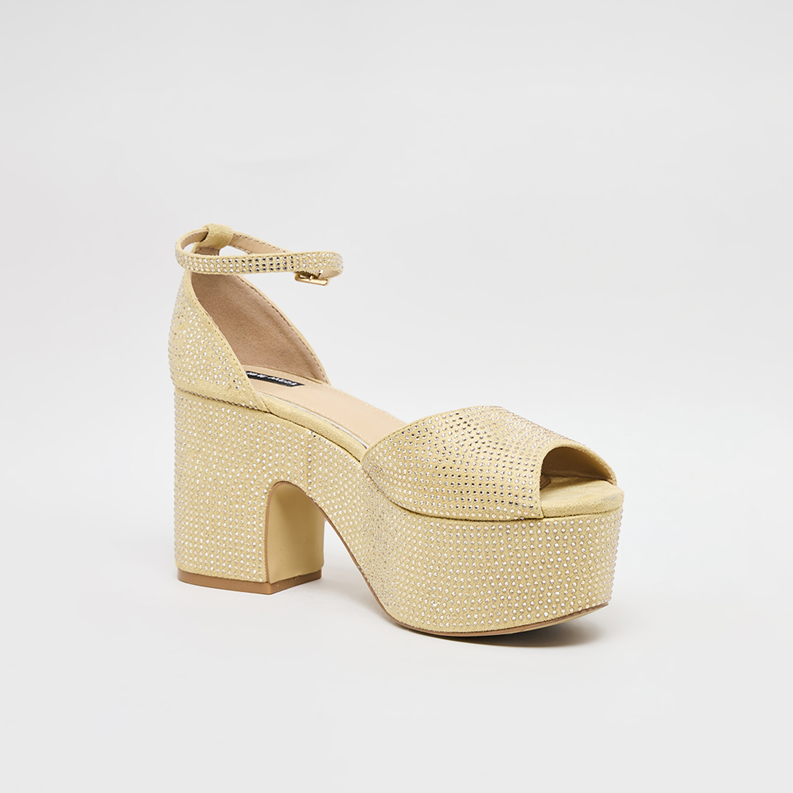 Nine West Women's Buckle Strap Platform Heels | SXH22057-09-women-shoes-sandals-heeled-image-1