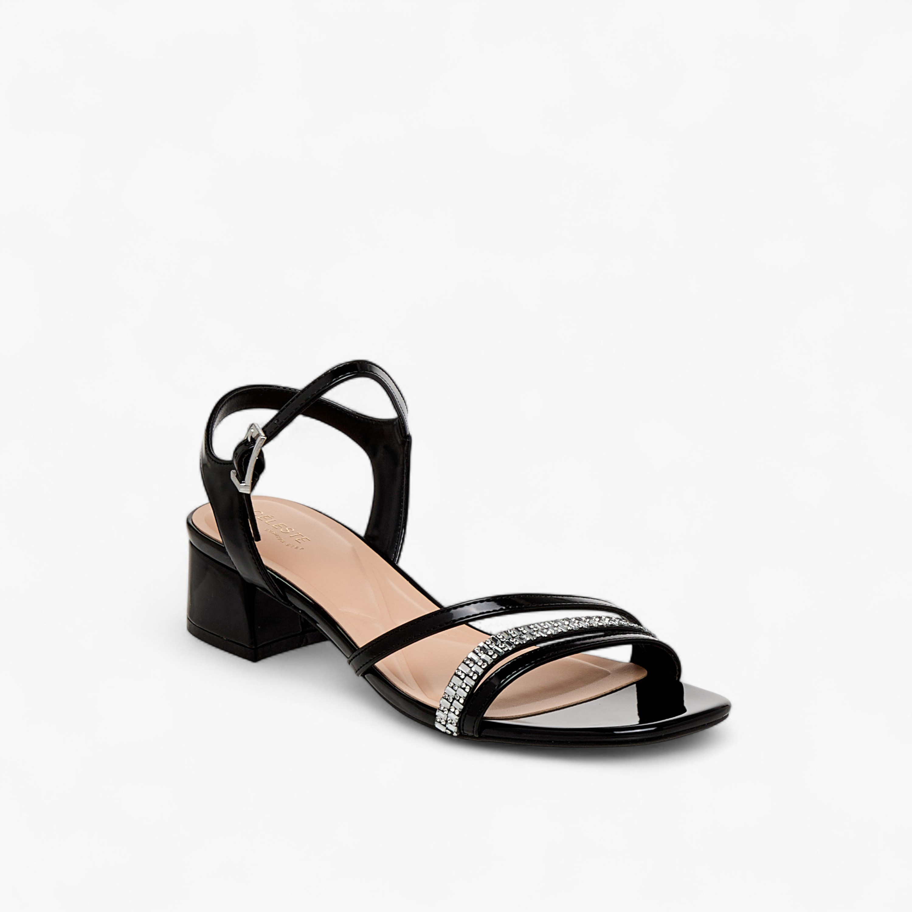 صندل مزين بكعب سميك للنساء من سيليست-women-shoes-sandals-heeled-image-2