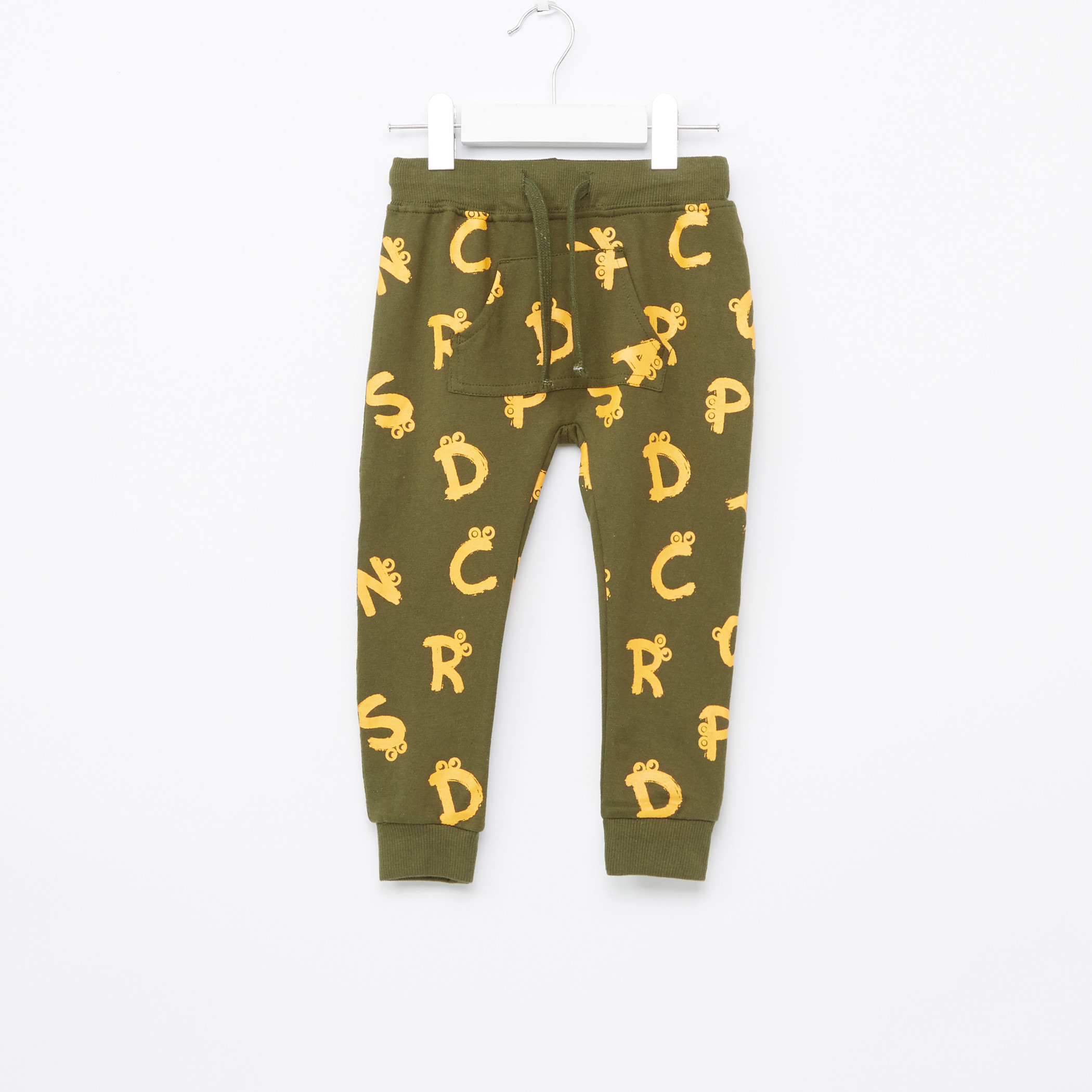 Juniors Terry Printed Jog Pants - Set of 2-baby-boys-clothing-bottoms-joggersandtrackpants-image-5