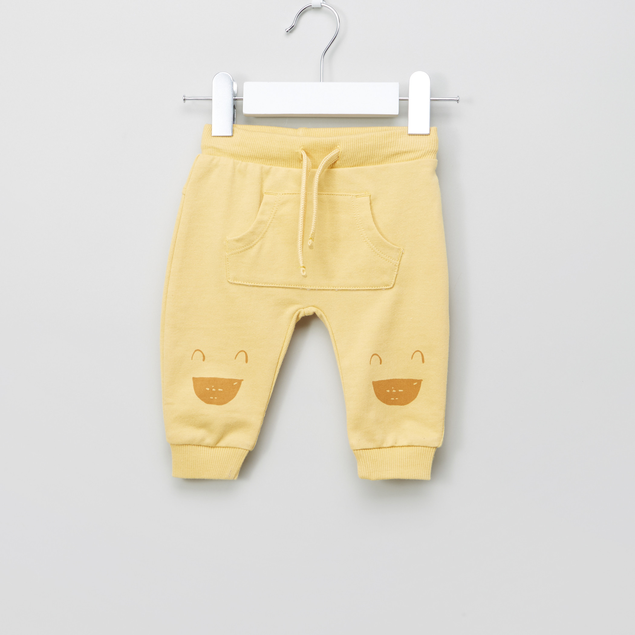 Buy Juniors Kangaroo Pocket Detail Jog Pants with Drawstring Set of 2 Online Babyshop UAE