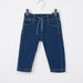 Juniors Full Length Jeans with Pocket Detail and Drawstring-Jeans-thumbnail-0