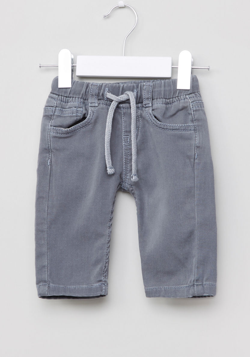 Juniors Basic Denim Pants-Jeans-image-0