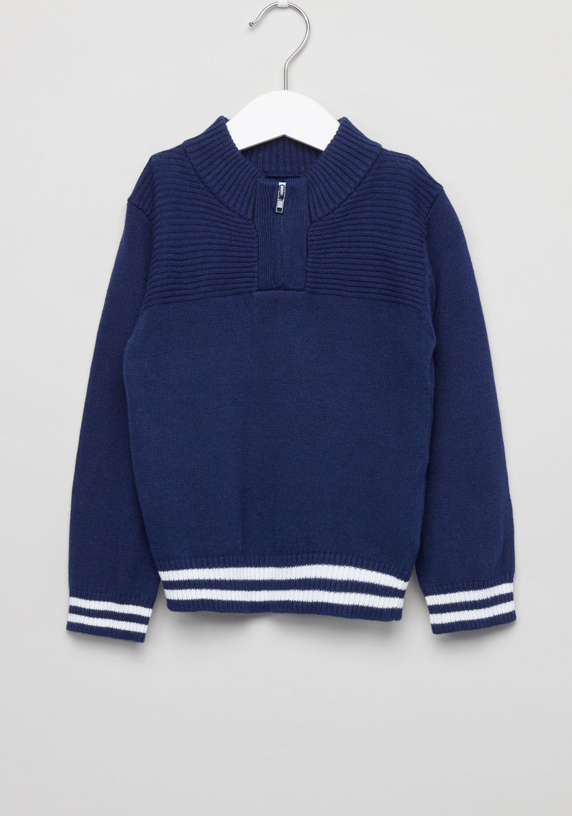 Juniors Long Sleeves Sweatshirt-Sweaters and Cardigans-image-0
