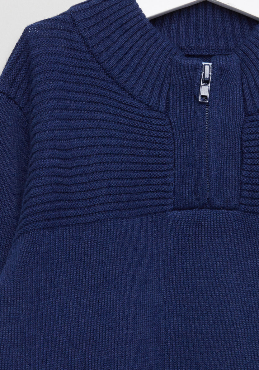 Juniors Long Sleeves Sweatshirt-Sweaters and Cardigans-image-2