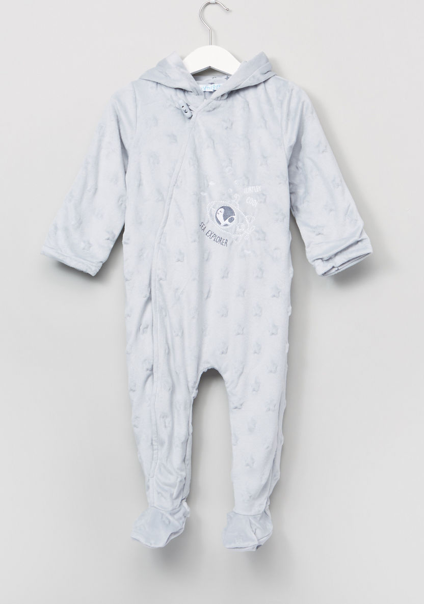 Juniors Graphic Detail Closed Feet Coverall-Sleepsuits-image-0