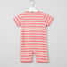 Juniors Striped Short Sleeves Romper - Set of 2-Rompers%2C Dungarees and Jumpsuits-thumbnail-3