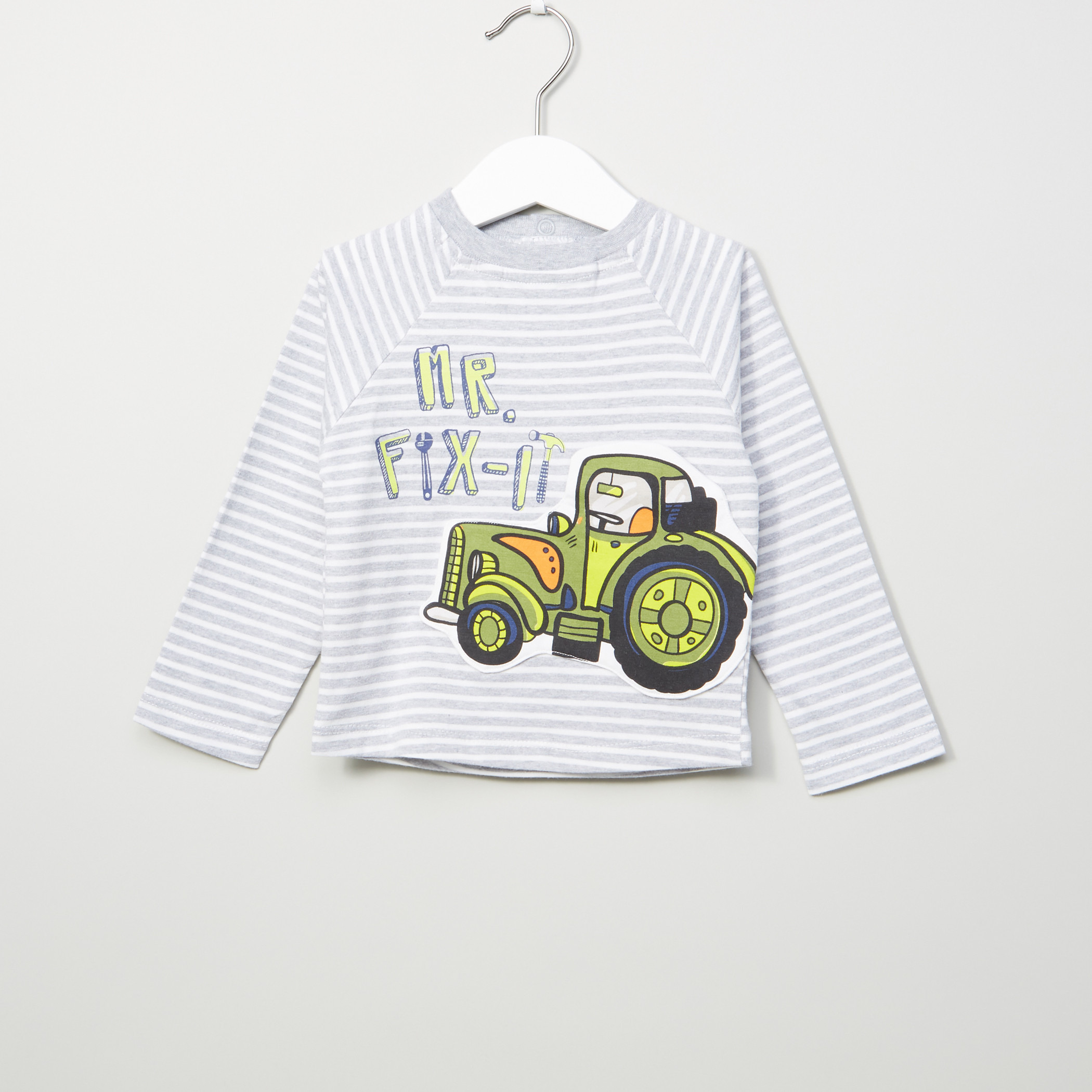 Juniors Striped Long Sleeves T-Shirt-baby-boys-clothing-tshirtsandpolos-image-1