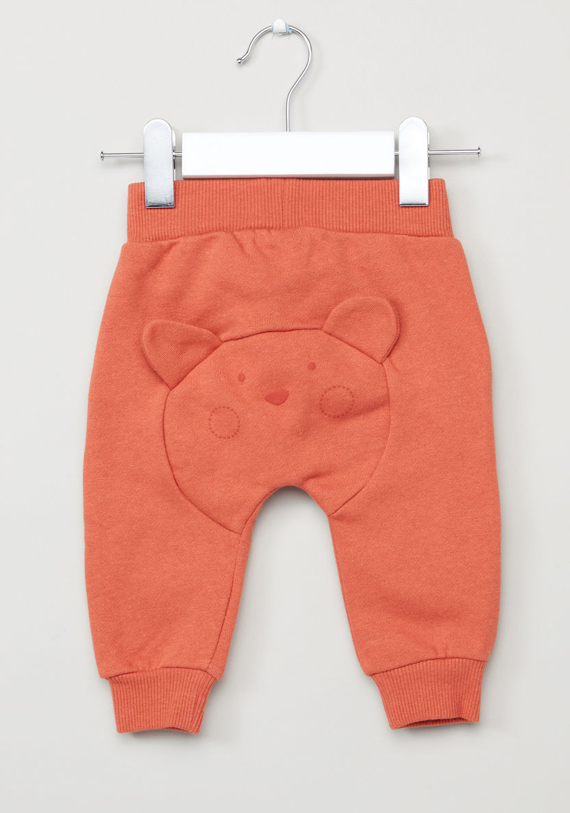 Juniors Bear Graphic Pull-On Joggers-Joggers-image-3