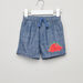 Juniors Printed T-shirt with Embroidered Shorts-Clothes Sets-thumbnail-4