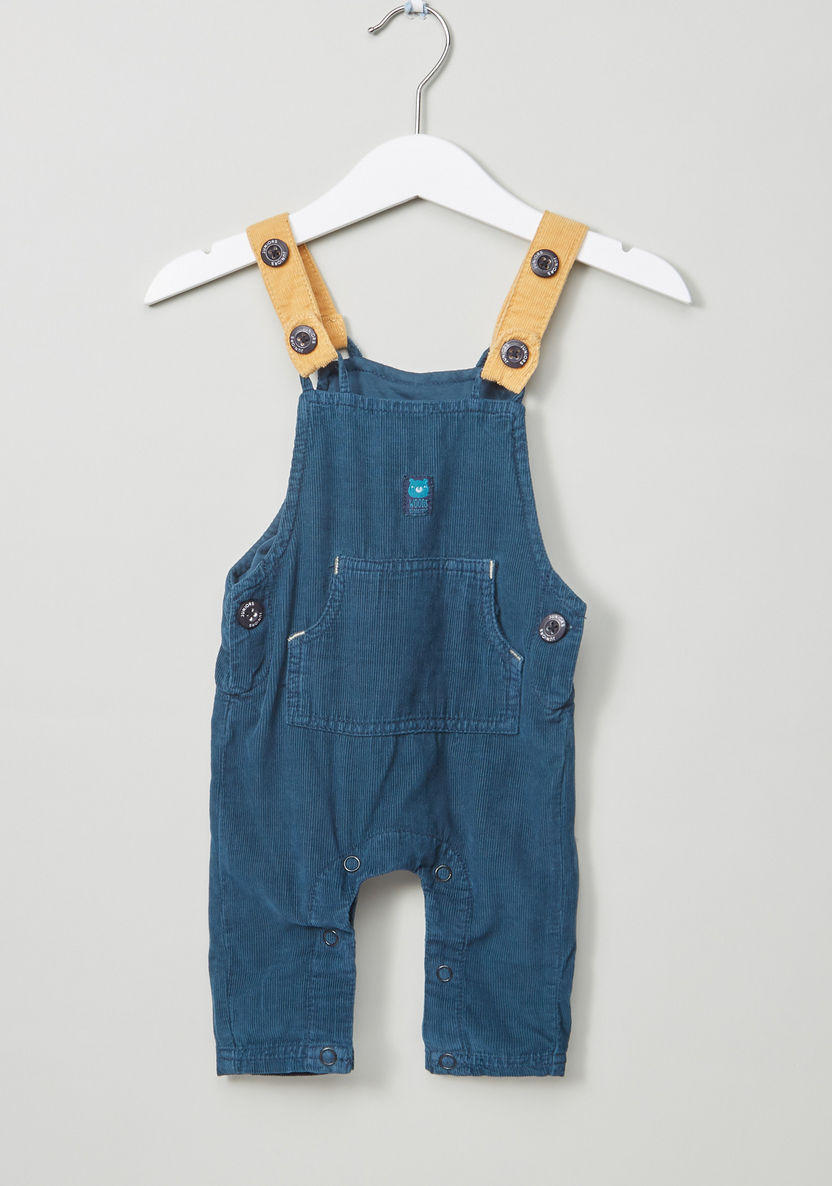 Juniors Cord Dungarees-Rompers%2C Dungarees and Jumpsuits-image-0