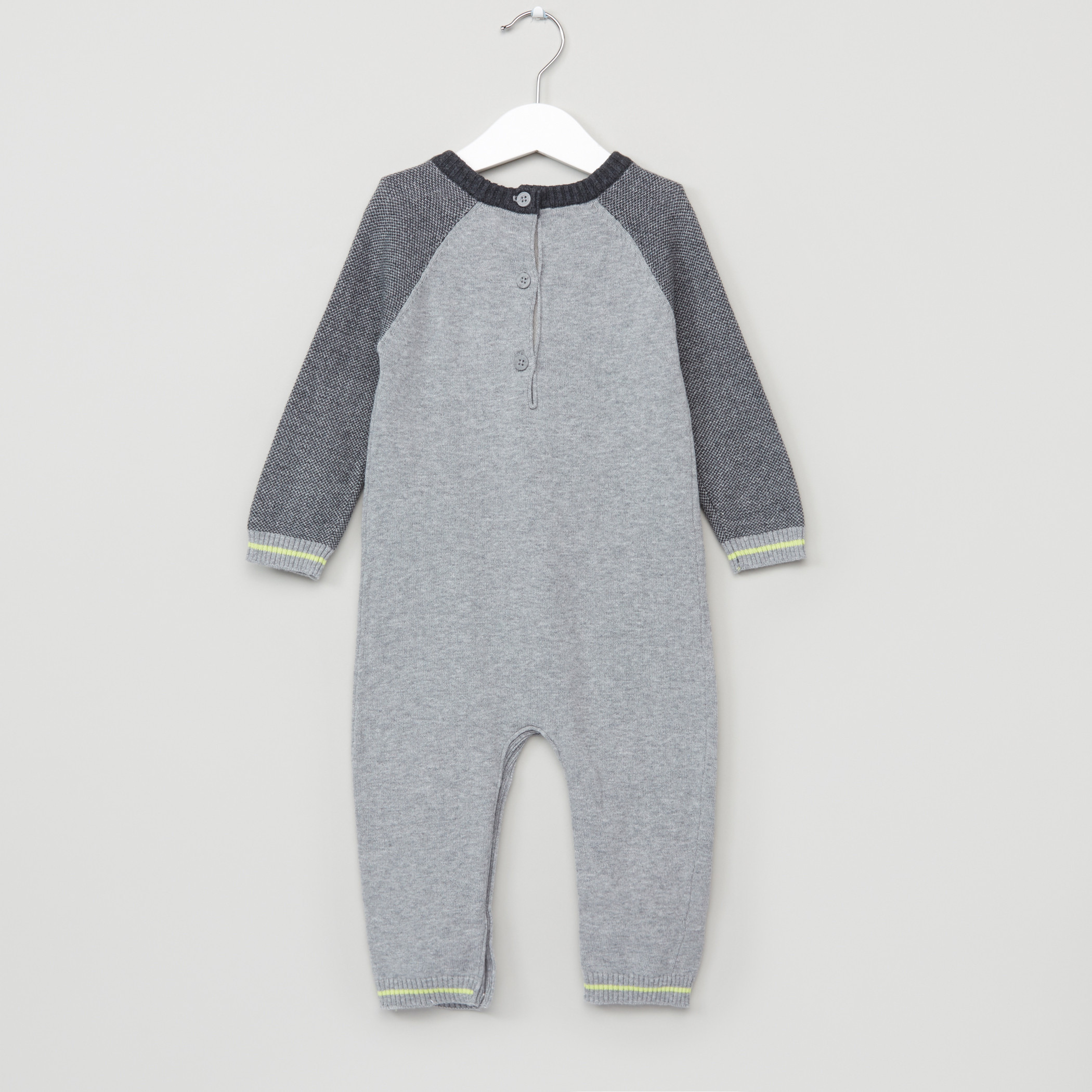 Juniors Raglan Sleeves Sleepsuit-baby-boys-clothing-nightwear-sleepsuits-image-4
