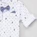 Juniors Printed Bow Detail Long Sleeves Shirt-Shirts-thumbnail-1