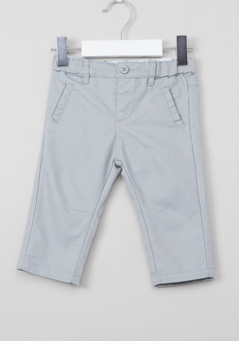 Juniors Trousers with Pocket Detail and Elasticised Waistband-Pants-image-0