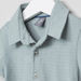 Giggles Textured Polo Neck Short Sleeves T-shirt-T Shirts-thumbnail-1