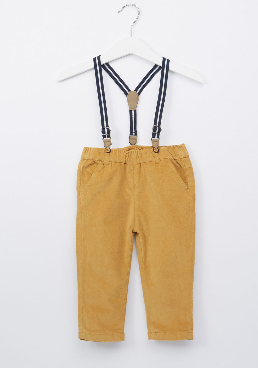 Giggles Cord Pants with Suspenders-Pants-image-0