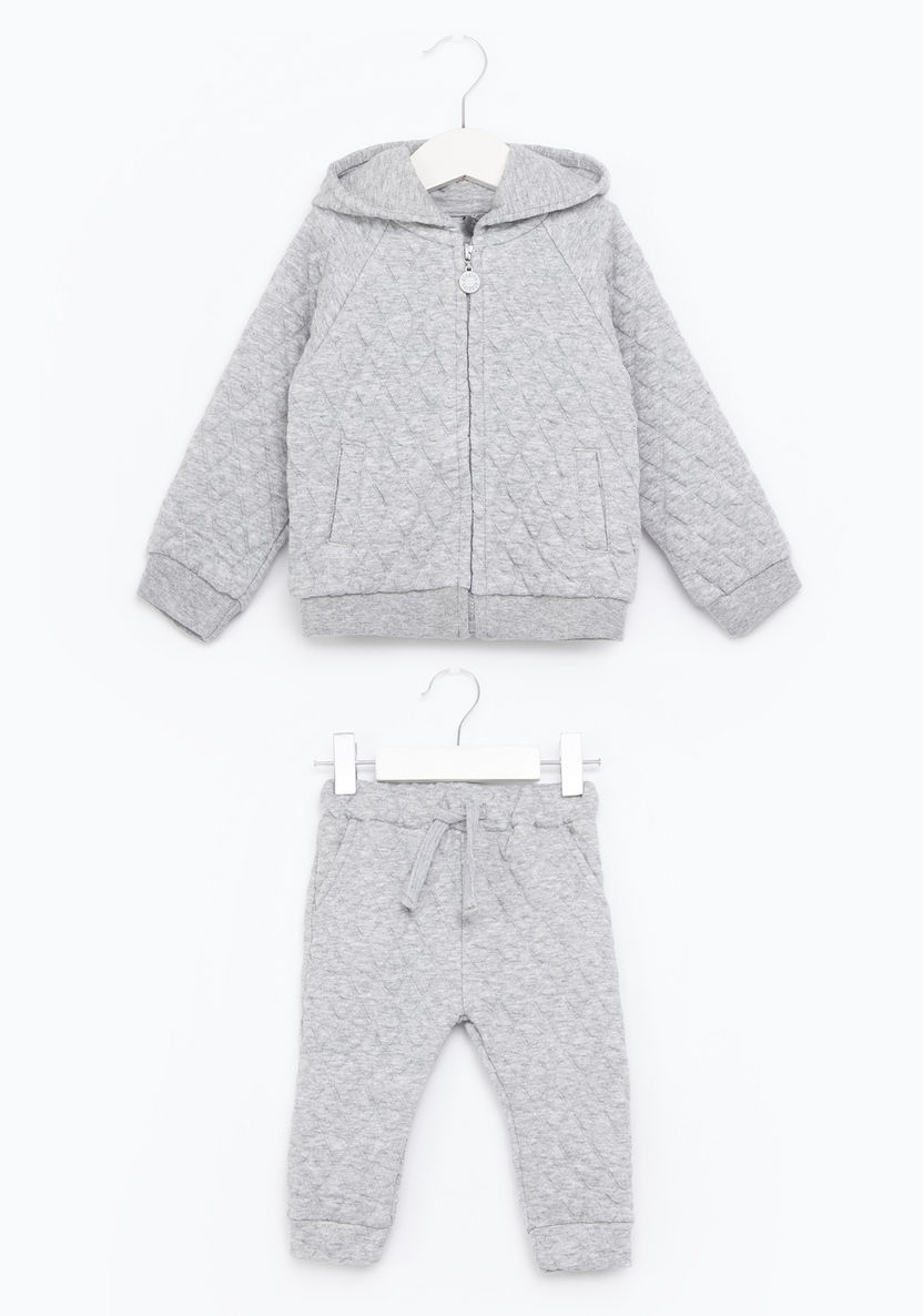 Giggles Sweatshirt with Hoodie and Joggers Set-Clothes Sets-image-0