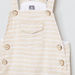 Giggles Striped Dungarees with Button Closure-Rompers%2C Dungarees and Jumpsuits-thumbnail-1