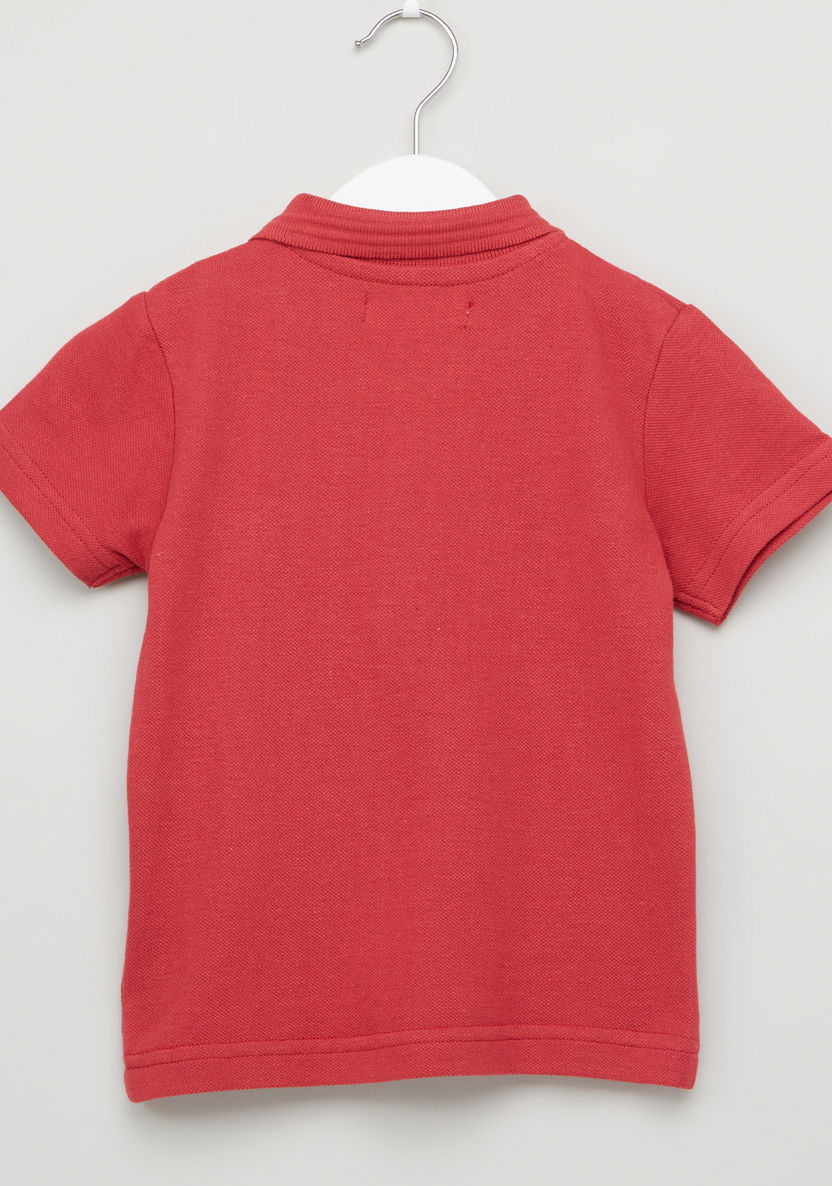 Juniors Polo Neck T-shirt-T Shirts-image-2