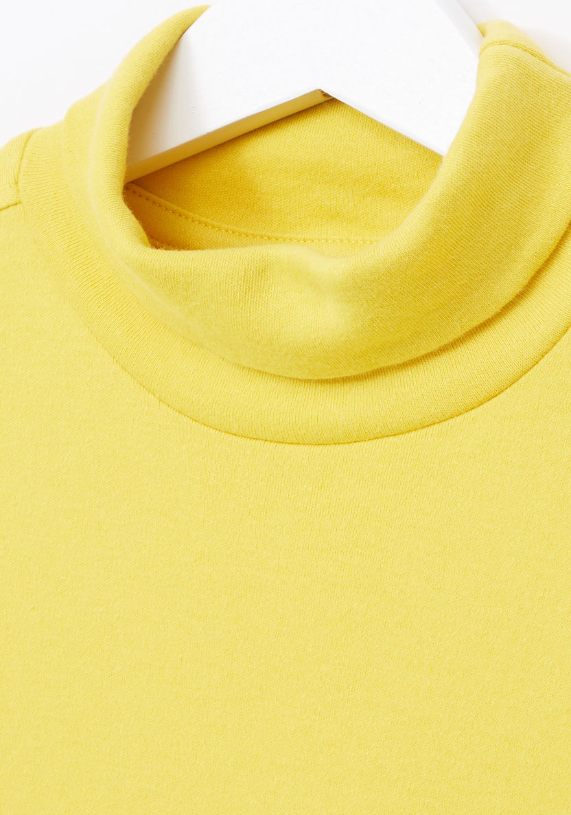 Juniors Turtleneck Long Sleeves T-shirt-Shirts-image-1