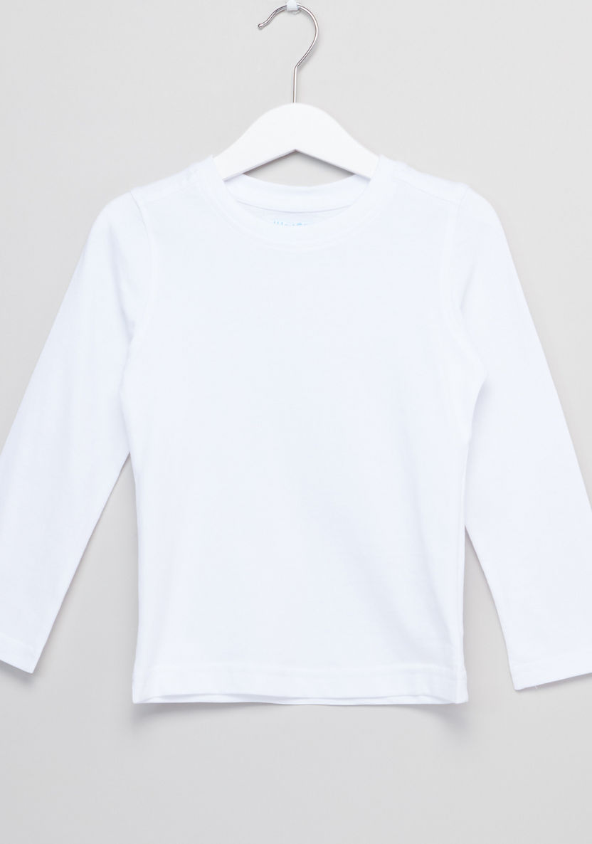 Juniors Round Neck T-shirt - Set of 2-T Shirts-image-1