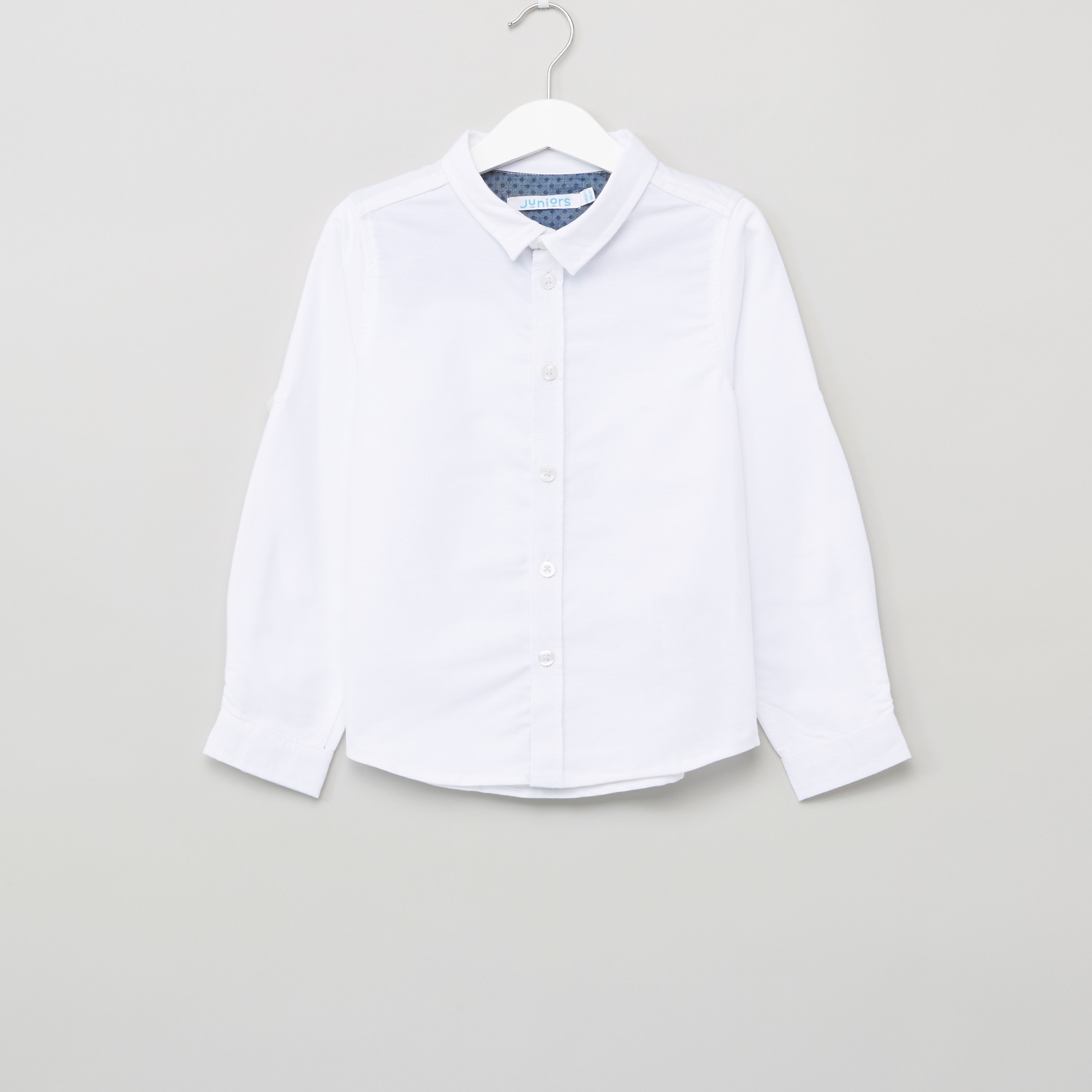 Juniors Long Sleeves Shirt-boys-clothing-shirts-image-1