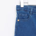 Juniors Denim Shorts with Button Closure and Pocket Detail-Shorts-thumbnail-1
